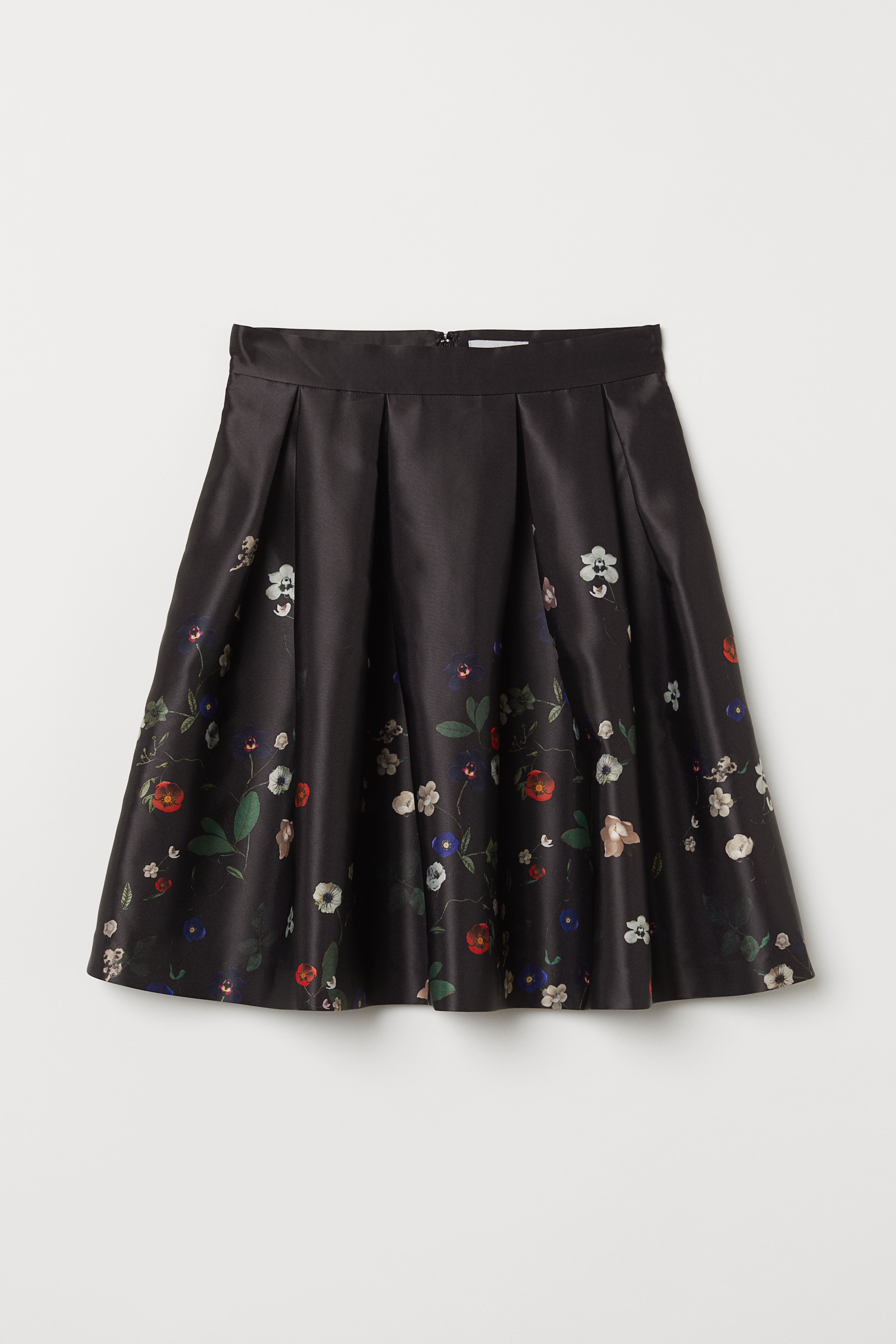 Satin Circle Skirt