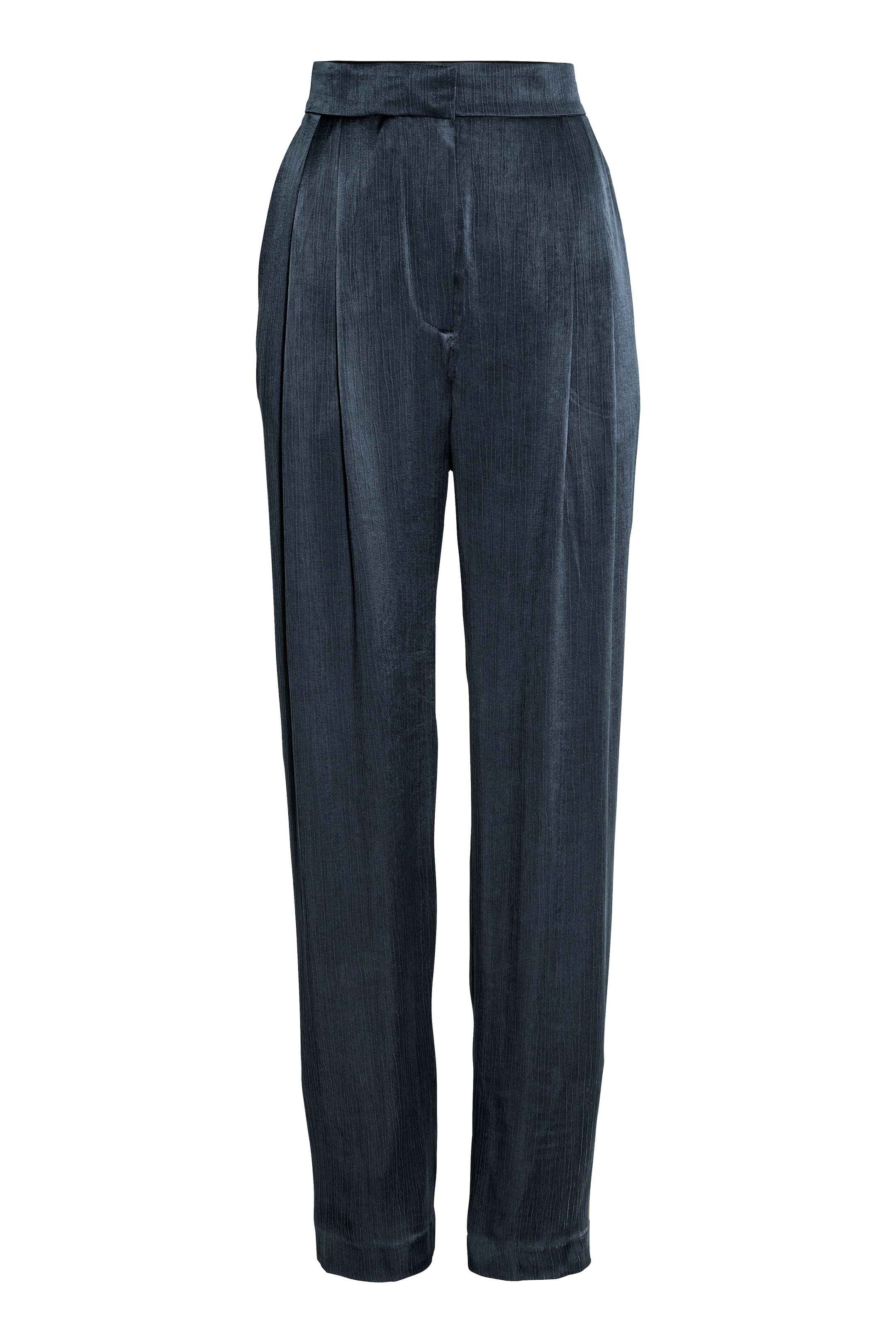 View larger image: Wide suit trousers - Dark blue - Ladies | H&M GB 1