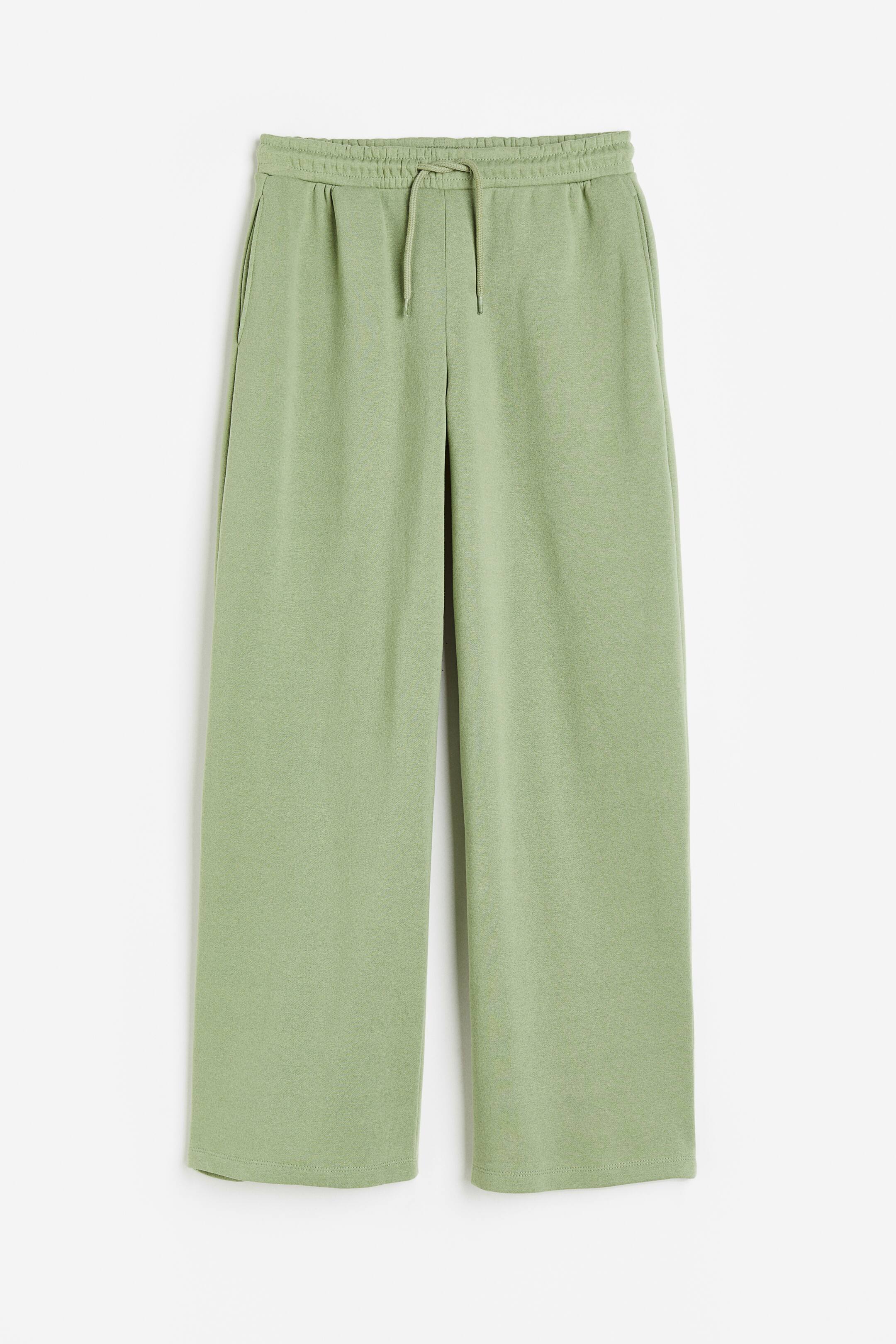 View larger image: Straight-cut Joggers - Light khaki green - Ladies | H&M PH 1