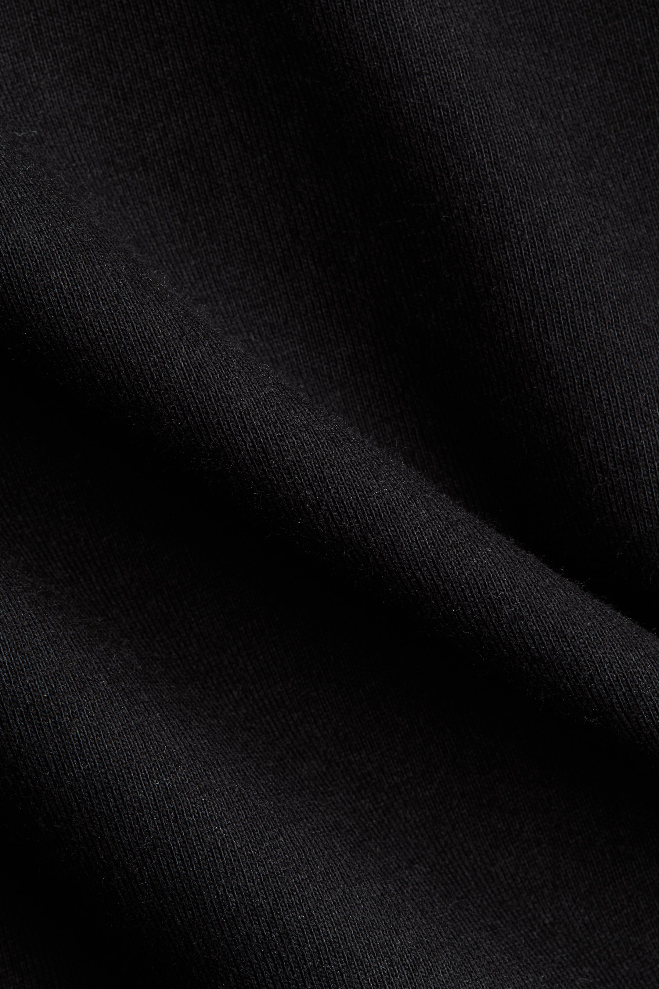 Long-Sleeved Cotton Polo Shirt