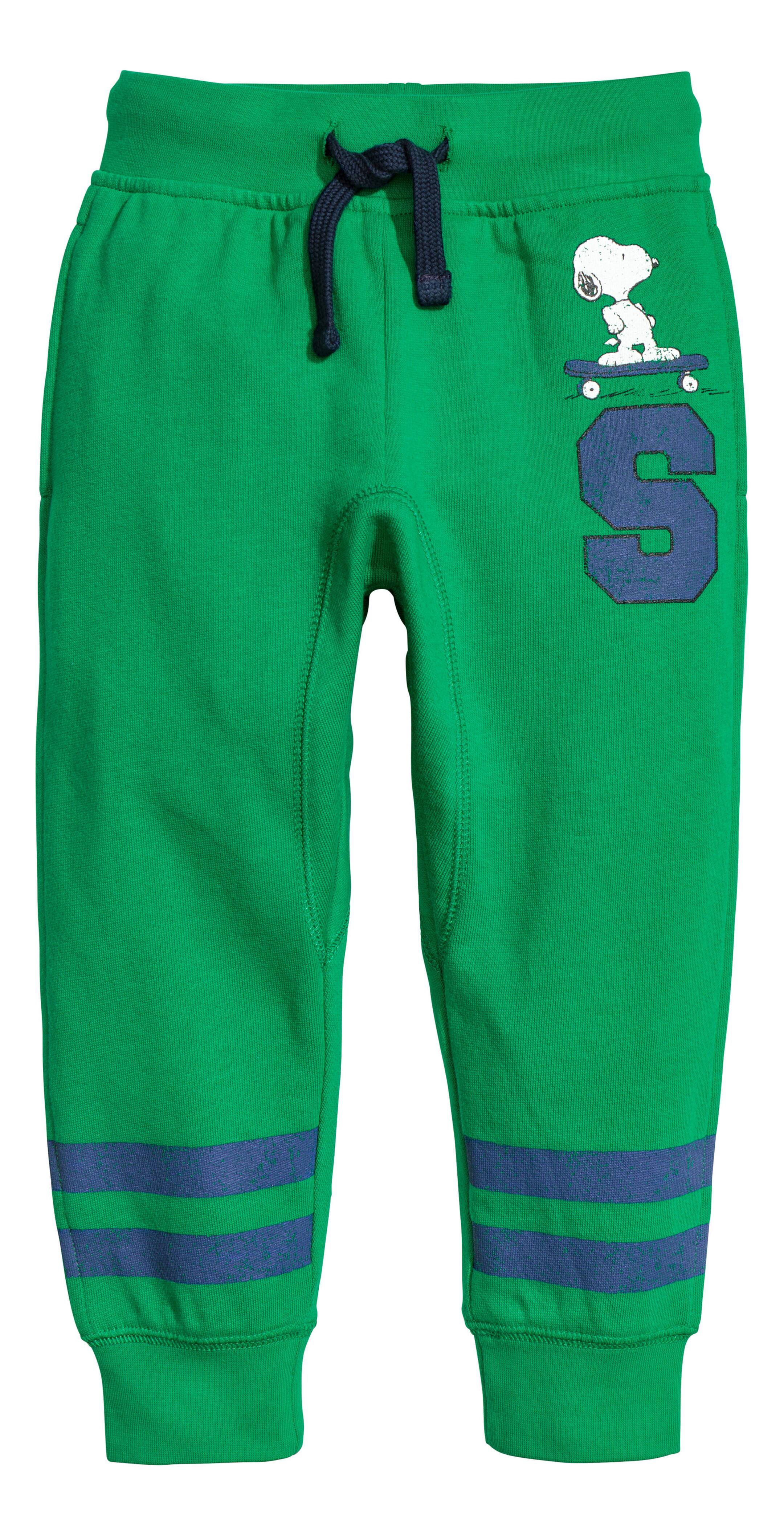 View larger image: Printed joggers - Grey/Snoopy - Kids | H&M GB 1