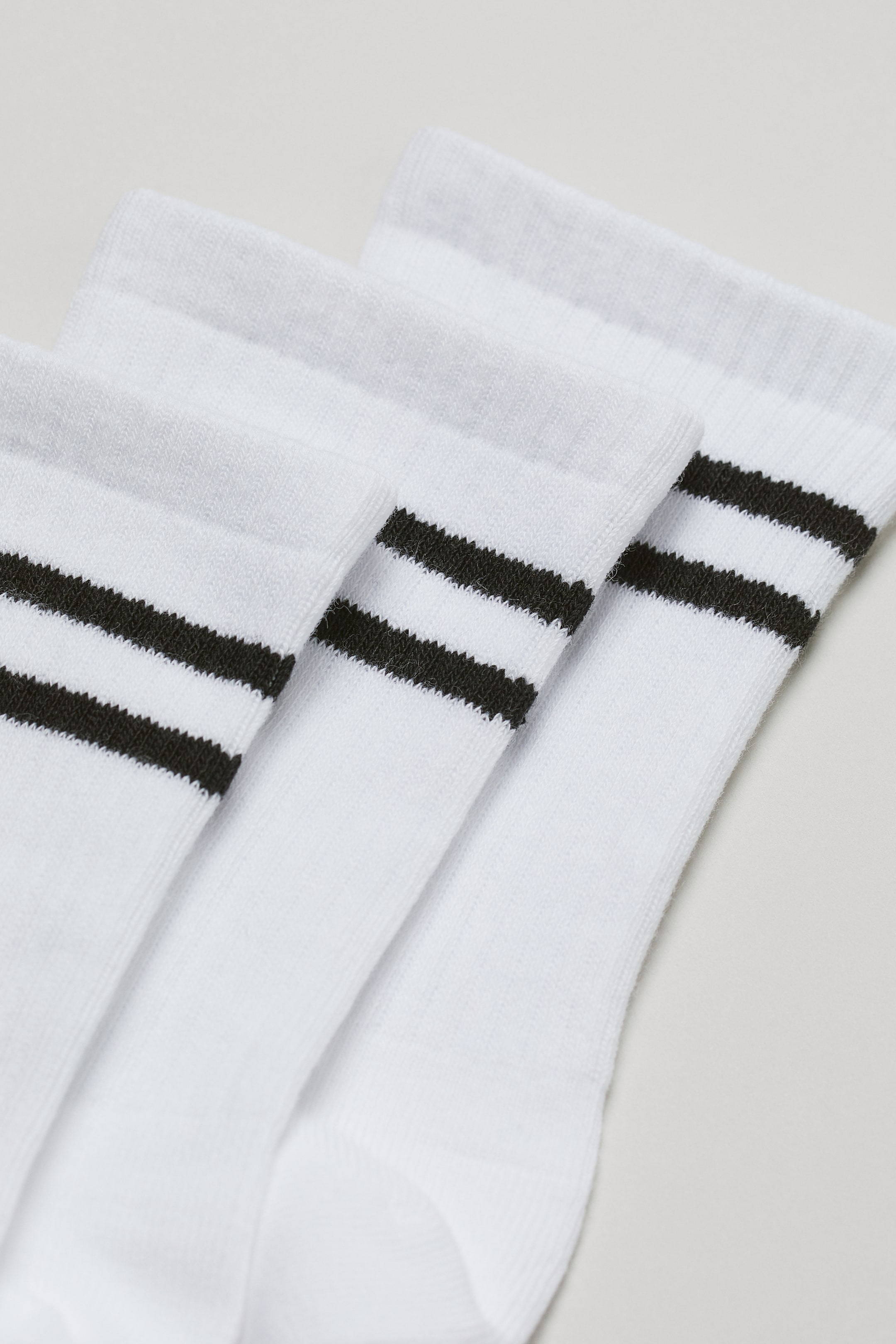 View larger image: 3-pack sports socks - White/Black - Ladies | H&M IN 2