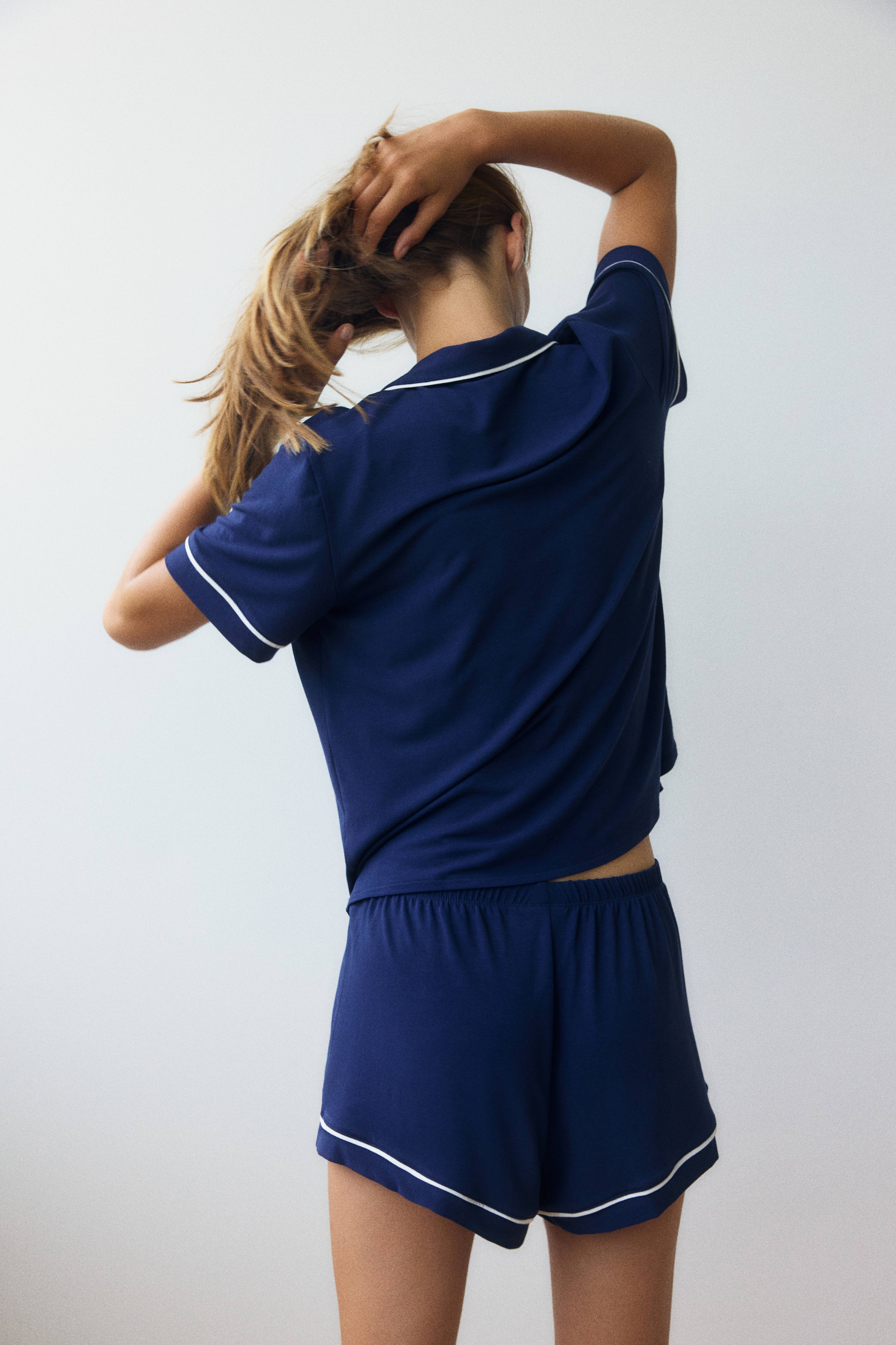 Viscose-Blend Pajamas