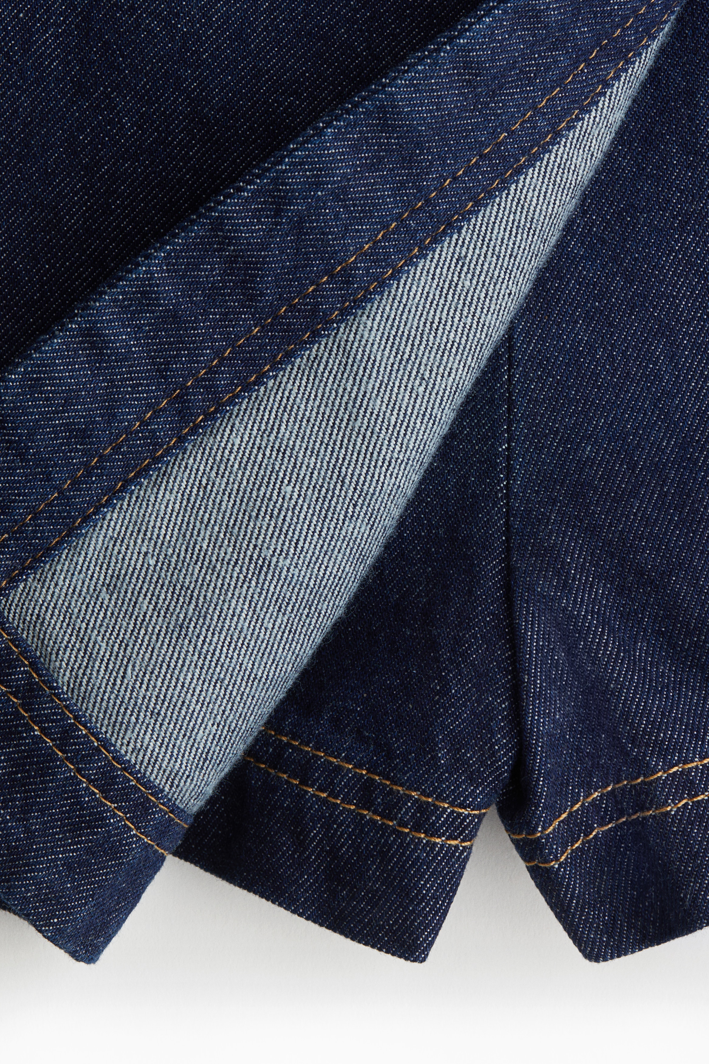 Denim skort
