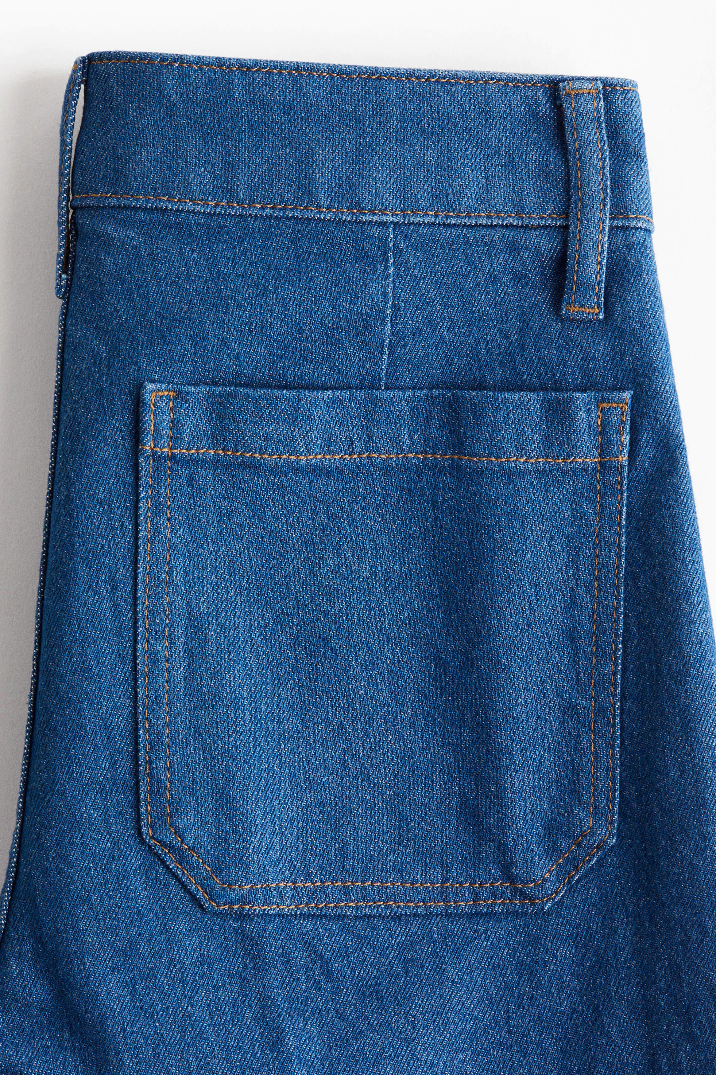 Wide High Jeans