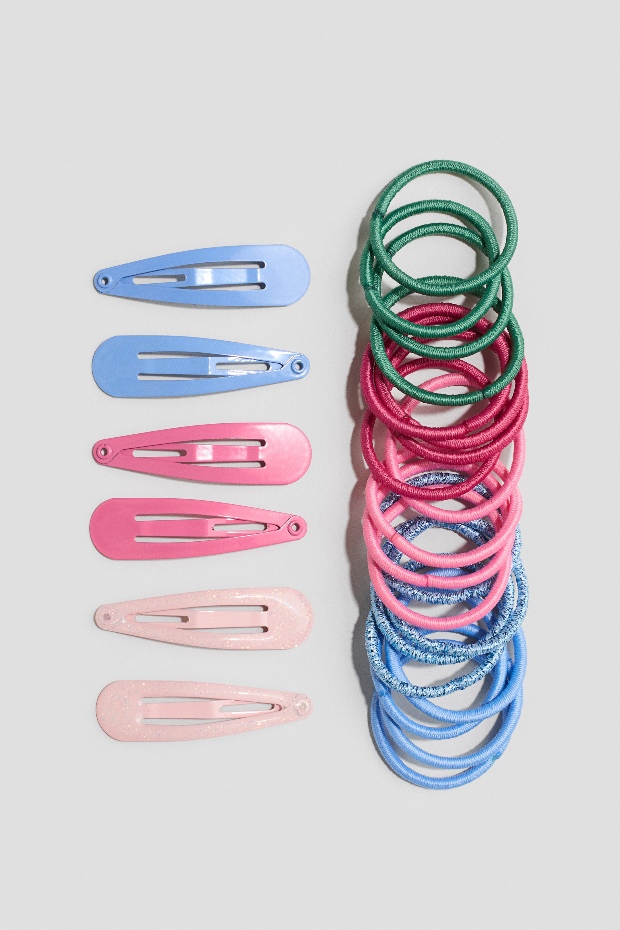 View larger image: 26-piece hair set - Pink/Blue/Green - Kids | H&M 1