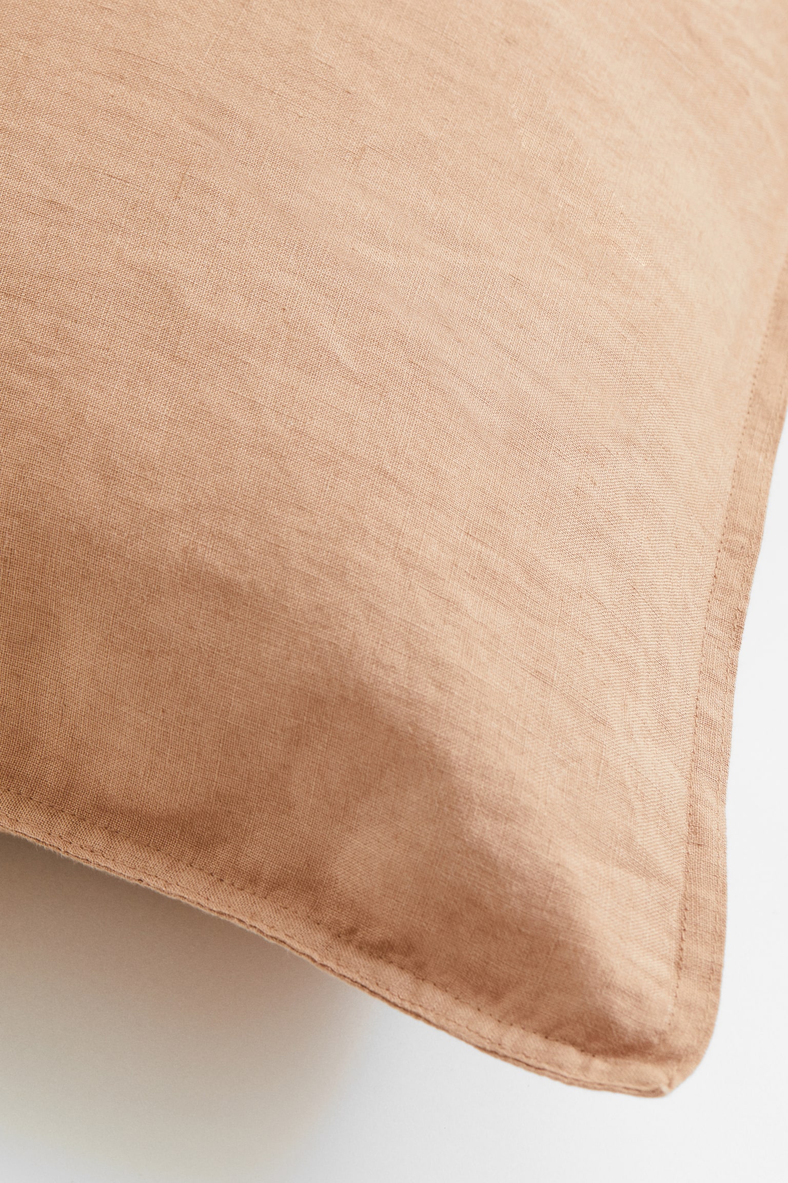 Washed linen pillowcase - Mocha beige/Pink/White/Light grey/Beige/Sage green - 2