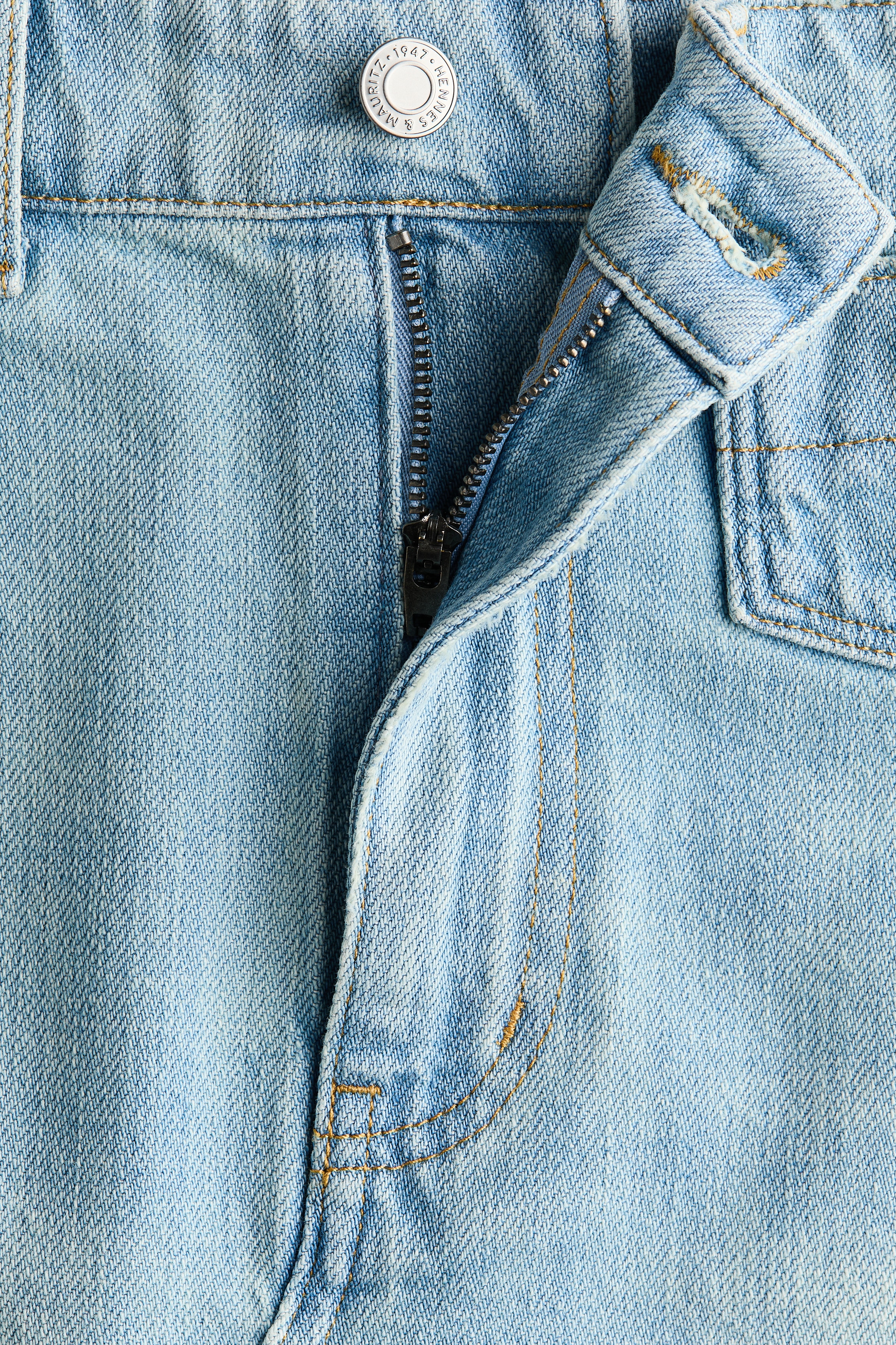 A-Line Denim Skirt by H&M