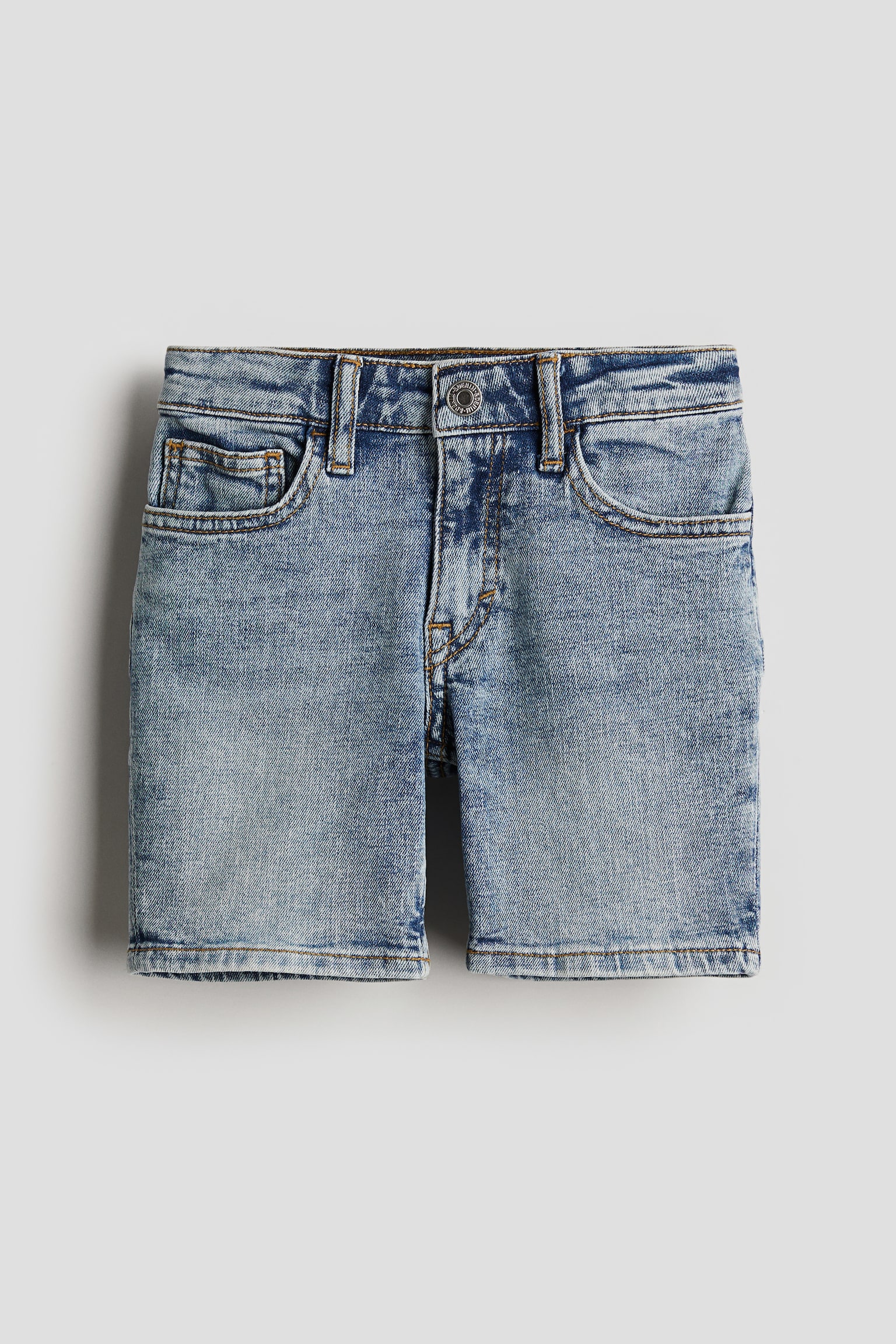 Denim shorts - Denim blue - 1