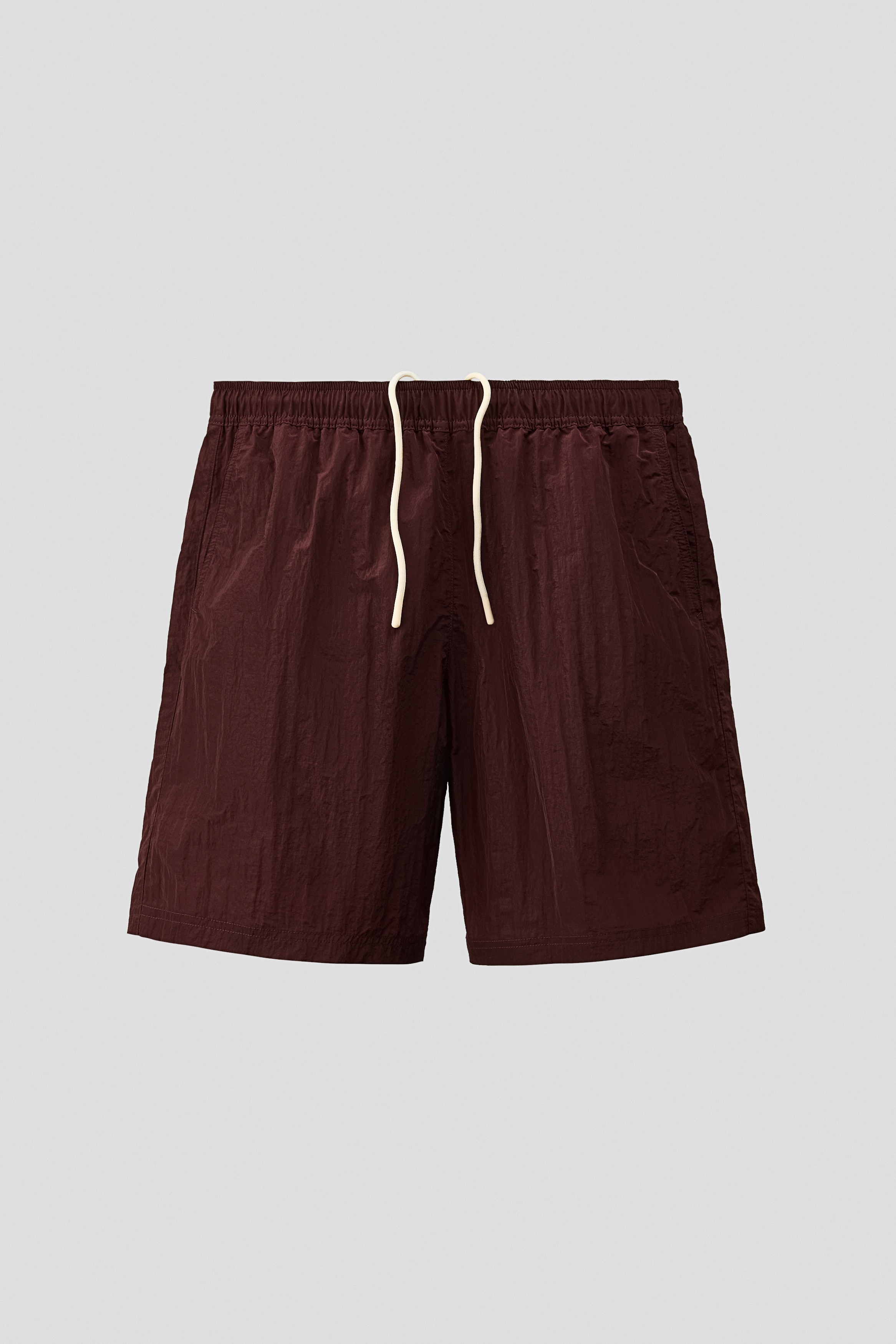 Badeshorts - Weinrot/Blau