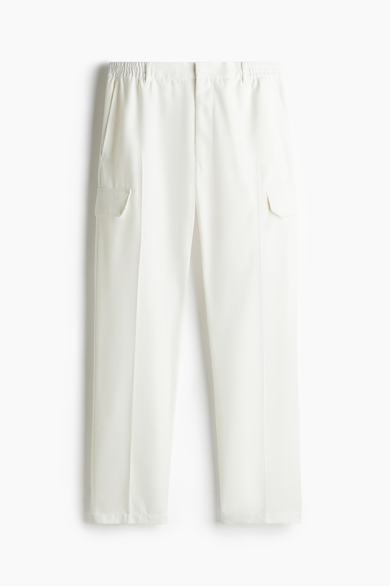 Regular Fit Cargo trousers - White/Black - 2