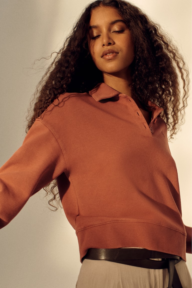 Polo dukserica Loose Fit