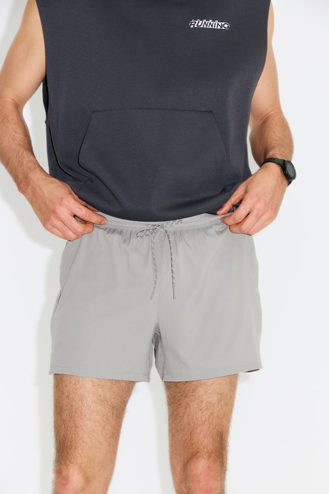 Lightweight Quick Dry Running shorts​ ​ - Light grey/Black/Pine green/Burgundy - 1