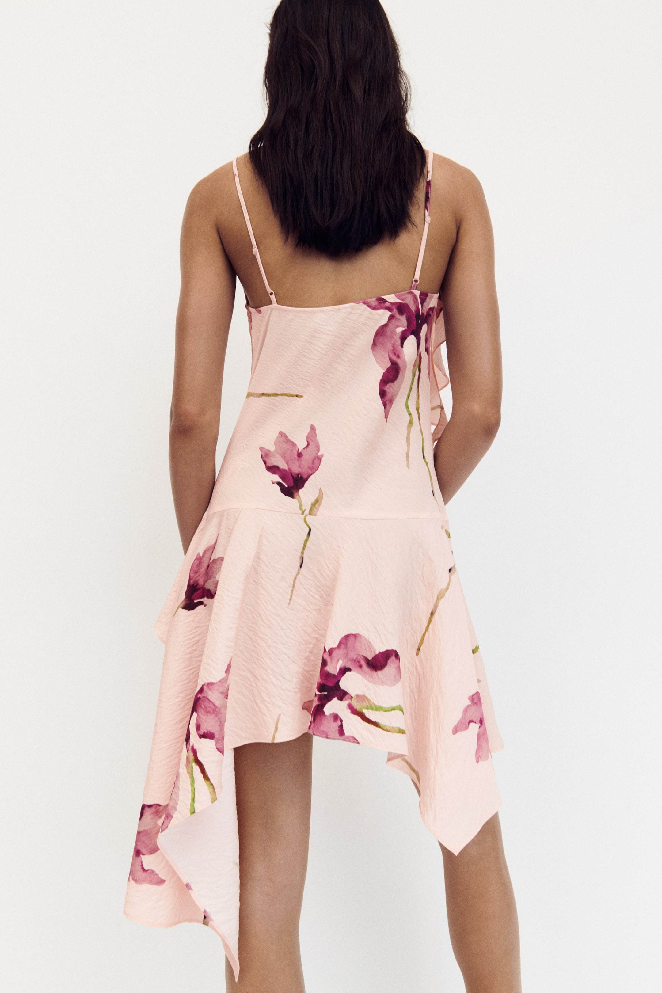 Asymmetric Draped Dress