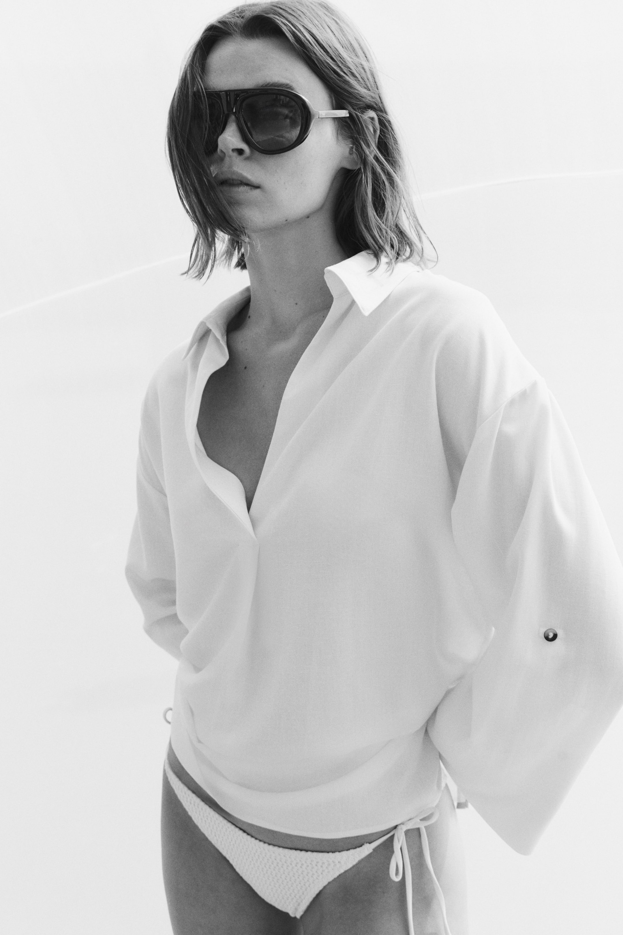 Oversized Pullover Shirt