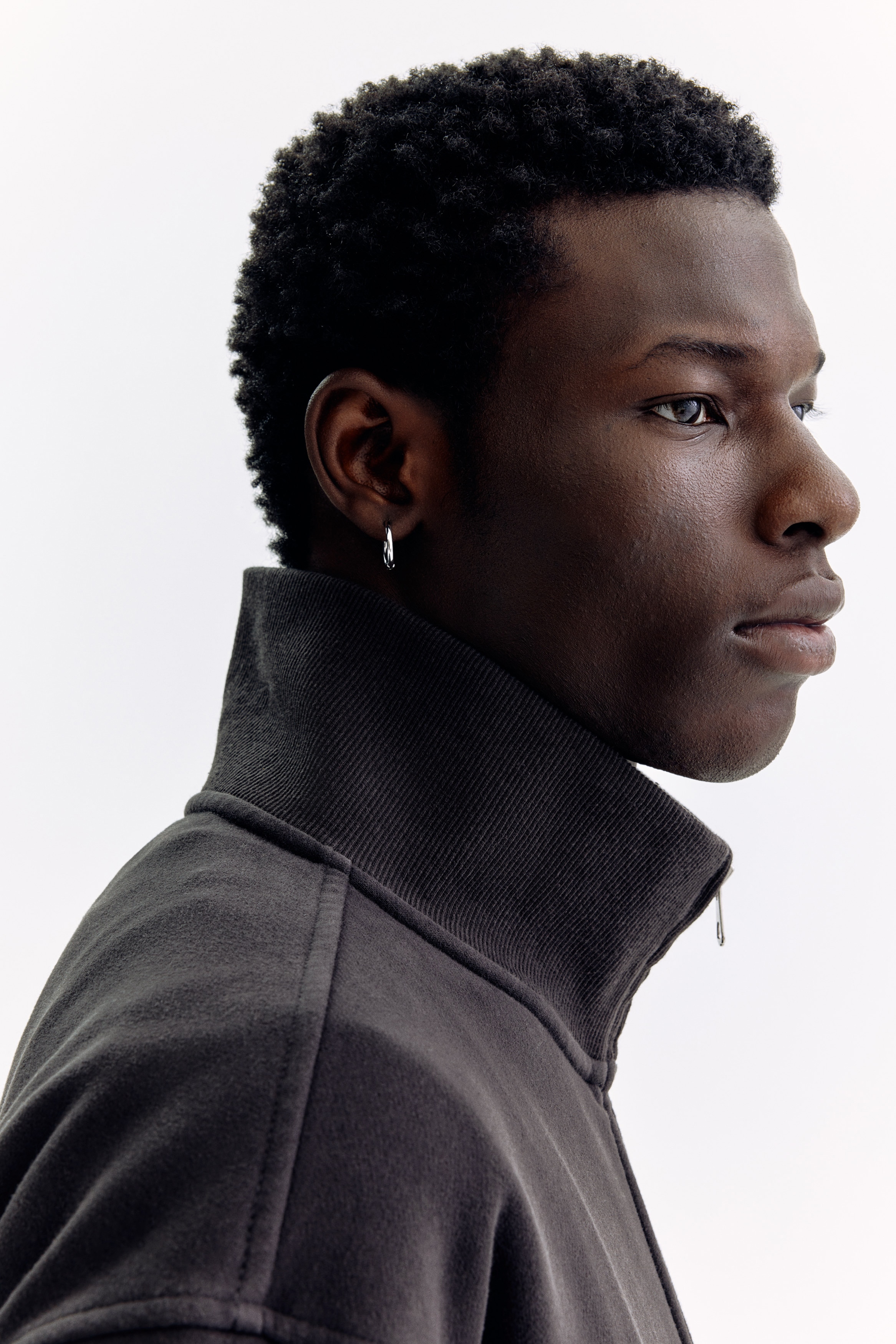 Men's Dark brown Relaxed-Fit Boxy Track Jacket | H&M US