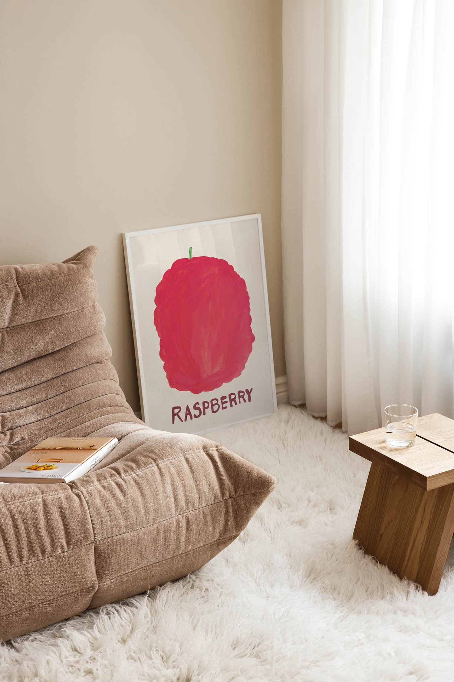 The Raspberry Juliste - Punainen
