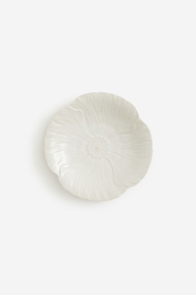 Small stoneware plate - White - 1