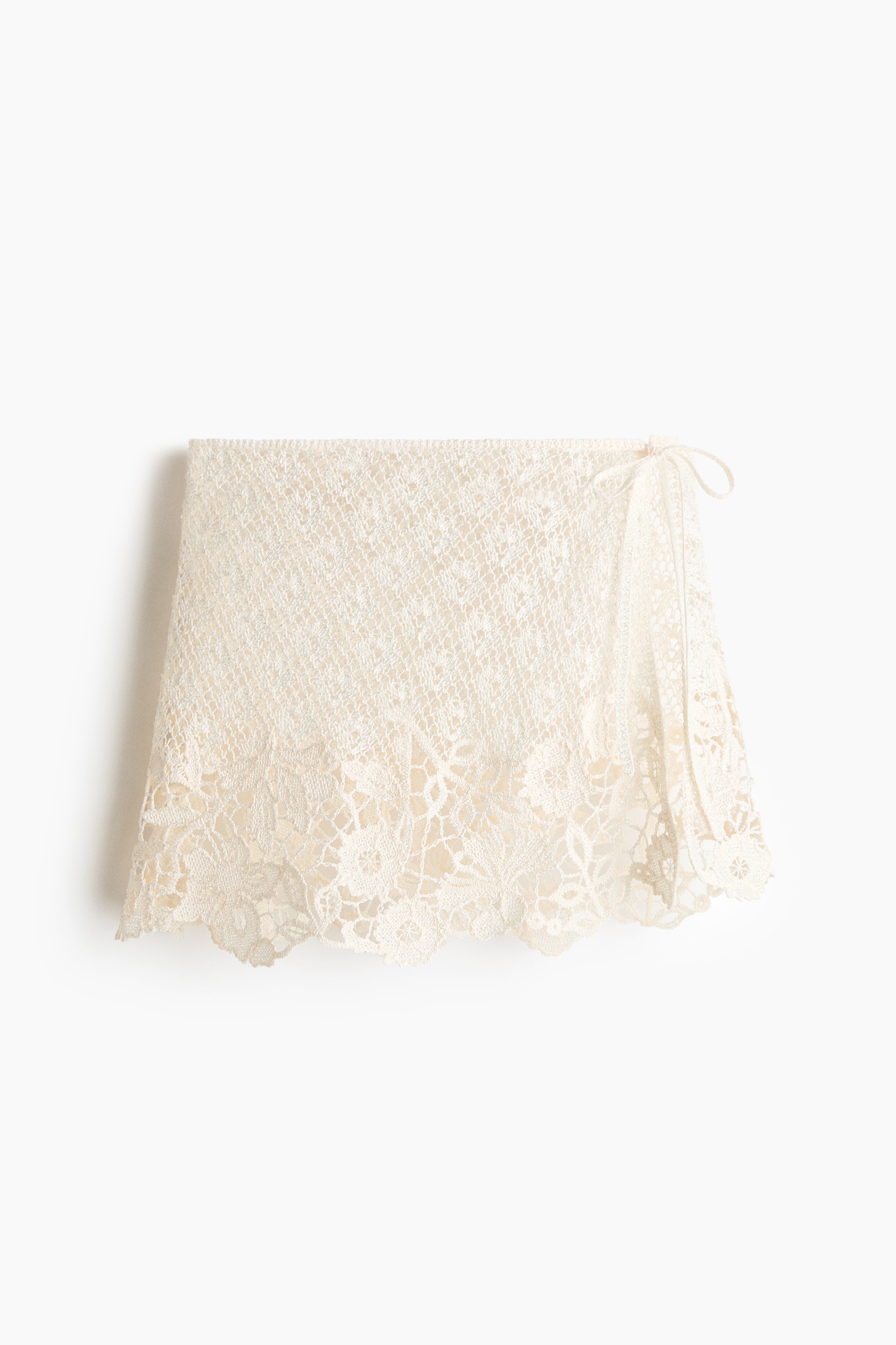 Crochet-Look Beach Skirt