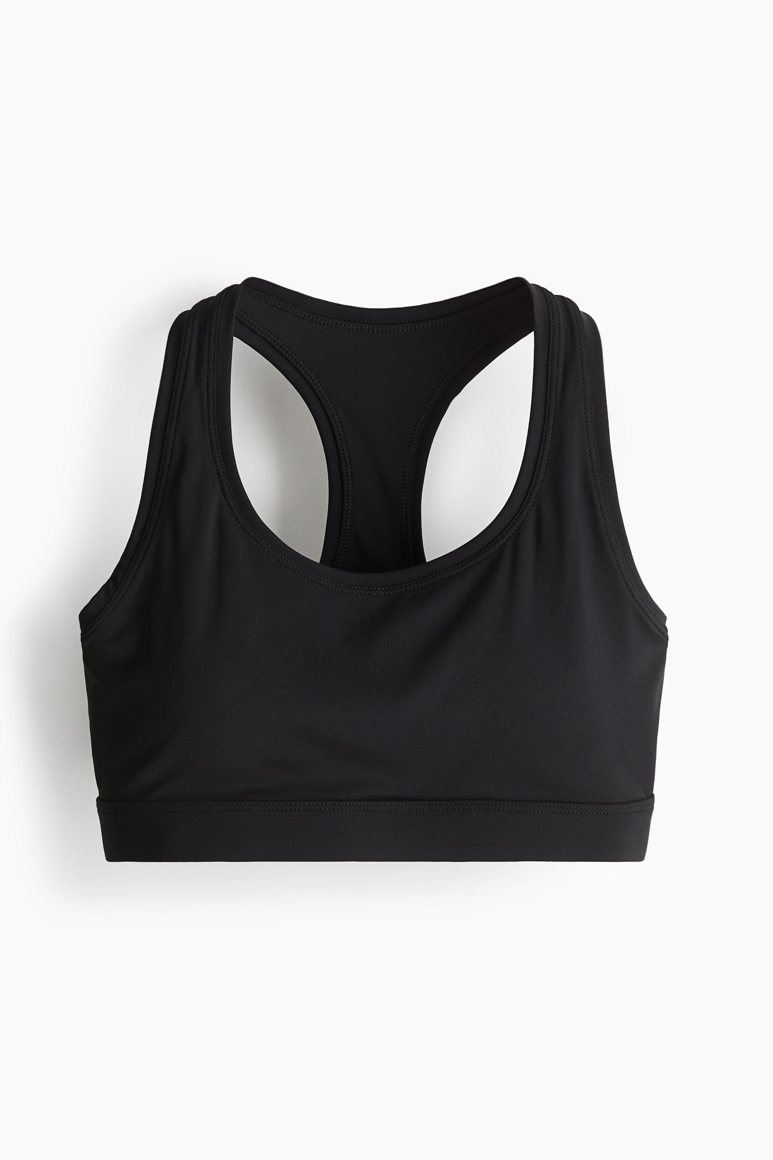 Спортивное бра Handfeel DryMove™ — H&M, цвет: Чёрный — фото 1