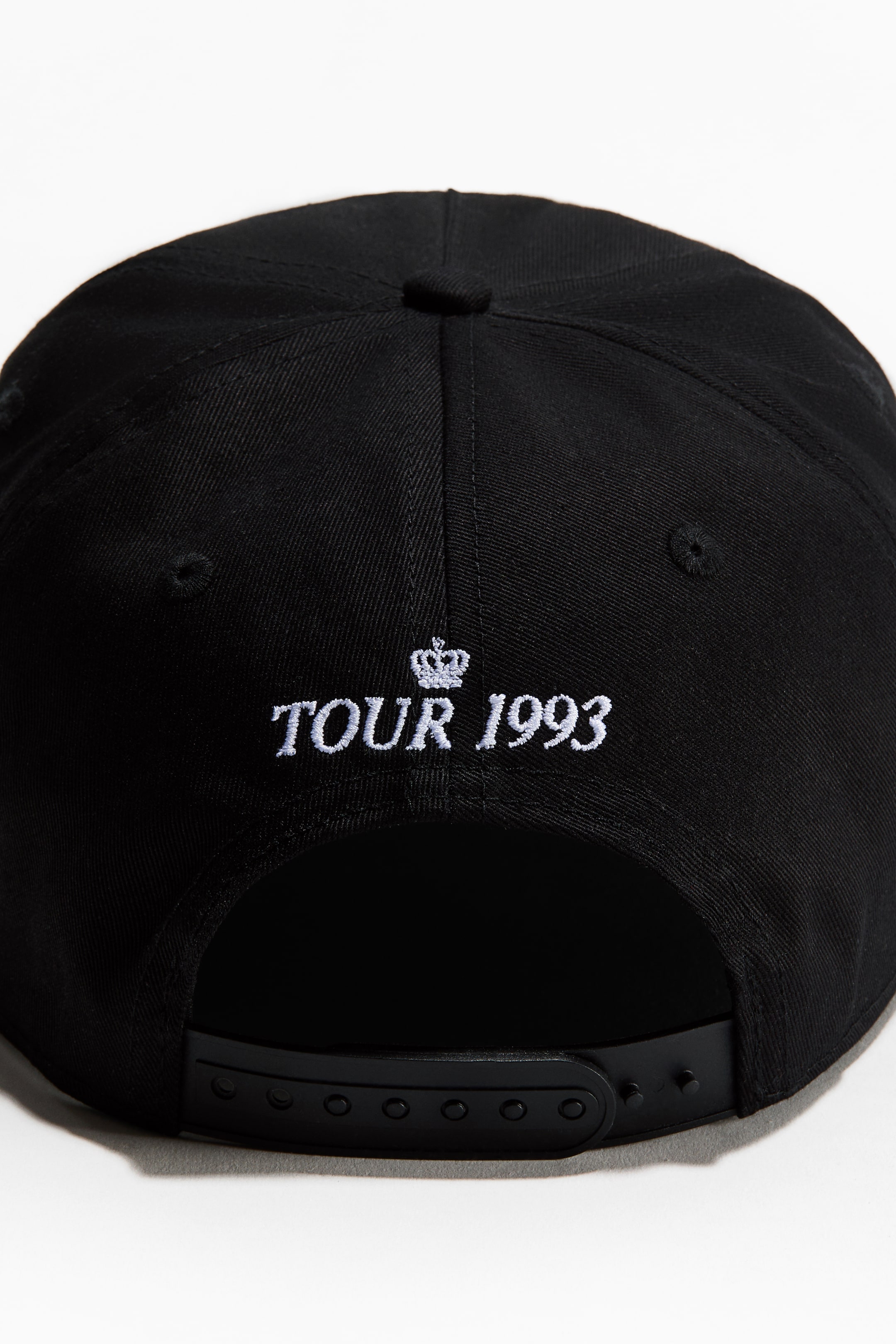 Cap with Embroidered Motif
