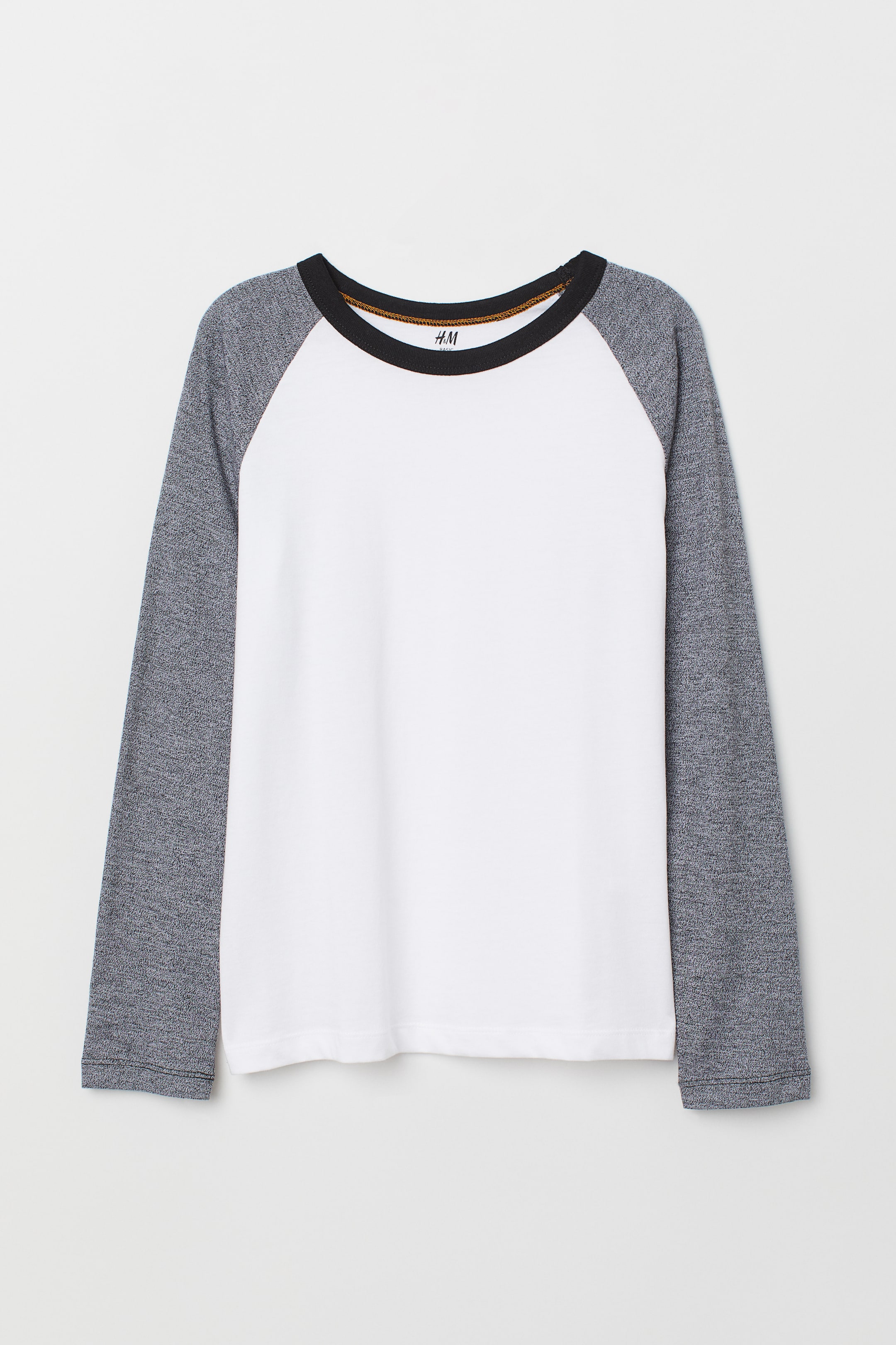 Se større billede: Jerseytrøje - Hvid/Gråmeleret - BØRN | H&M DK 1