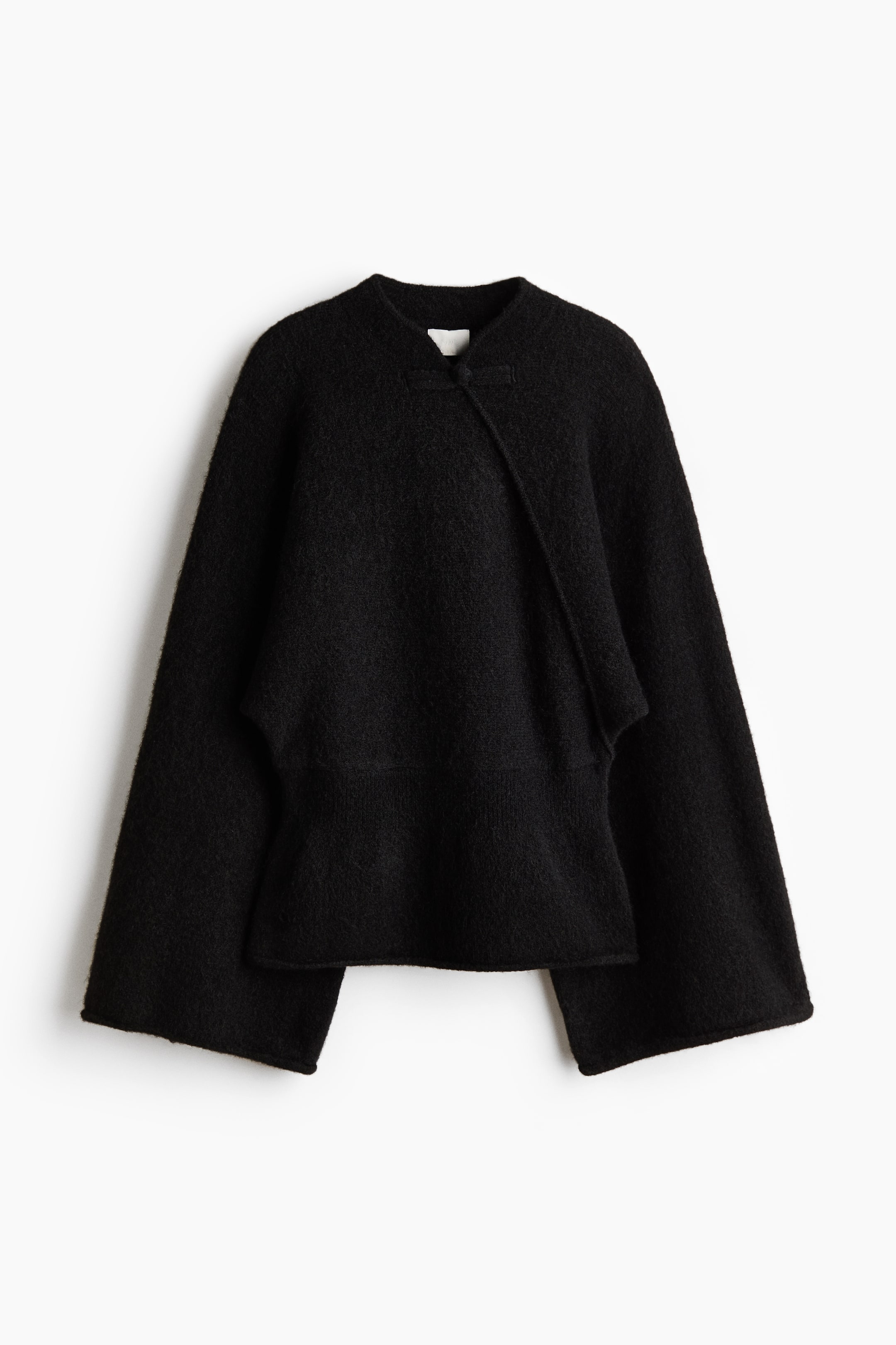 View larger image: Knot-button jumper - Black - Ladies | H&M 1