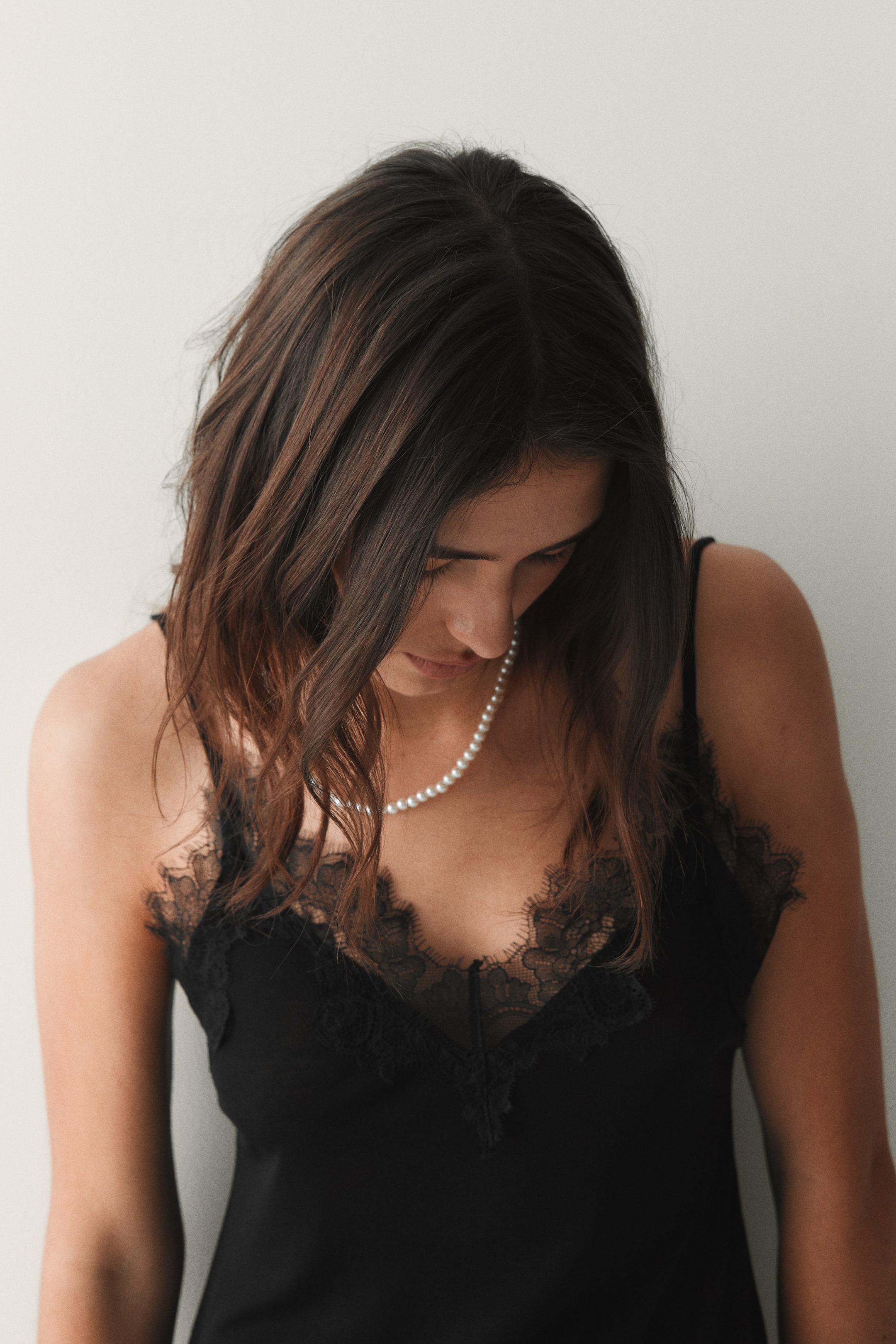 Nuisette avec dentelle