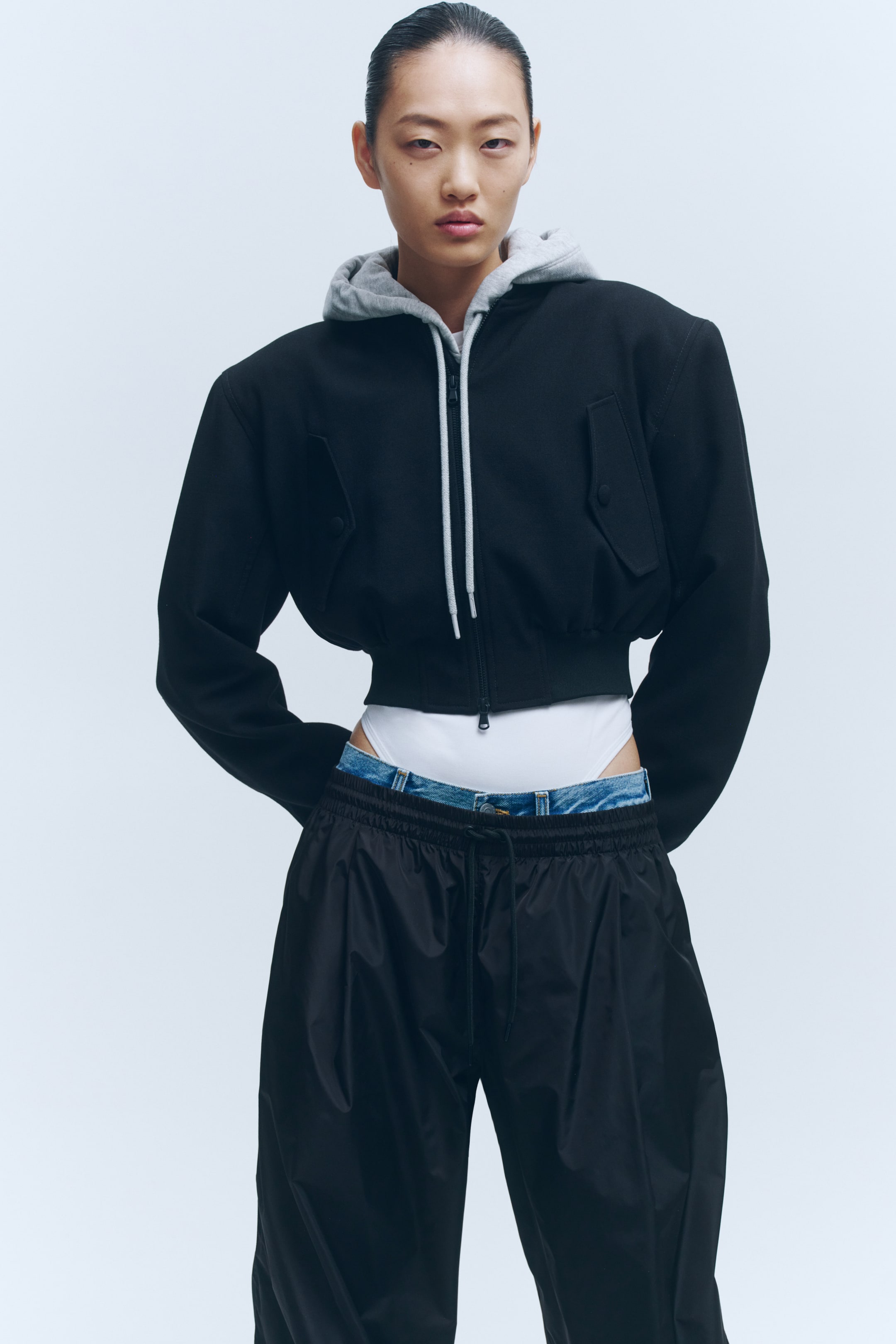 Nylon Track Pants