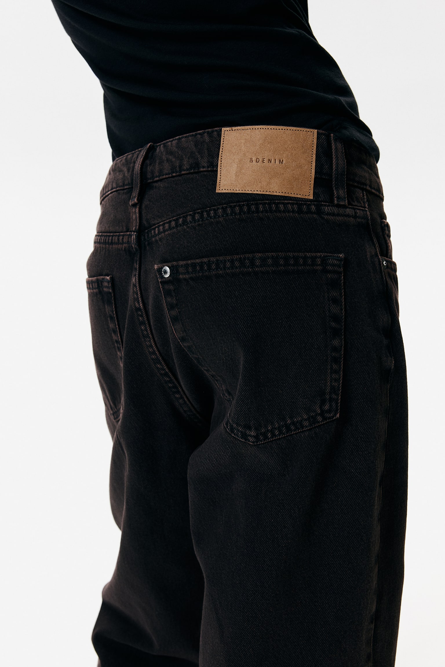 Straight Regular Jeans - Dark brown/Dark denim blue/Black/Denim blue/Blue - 3