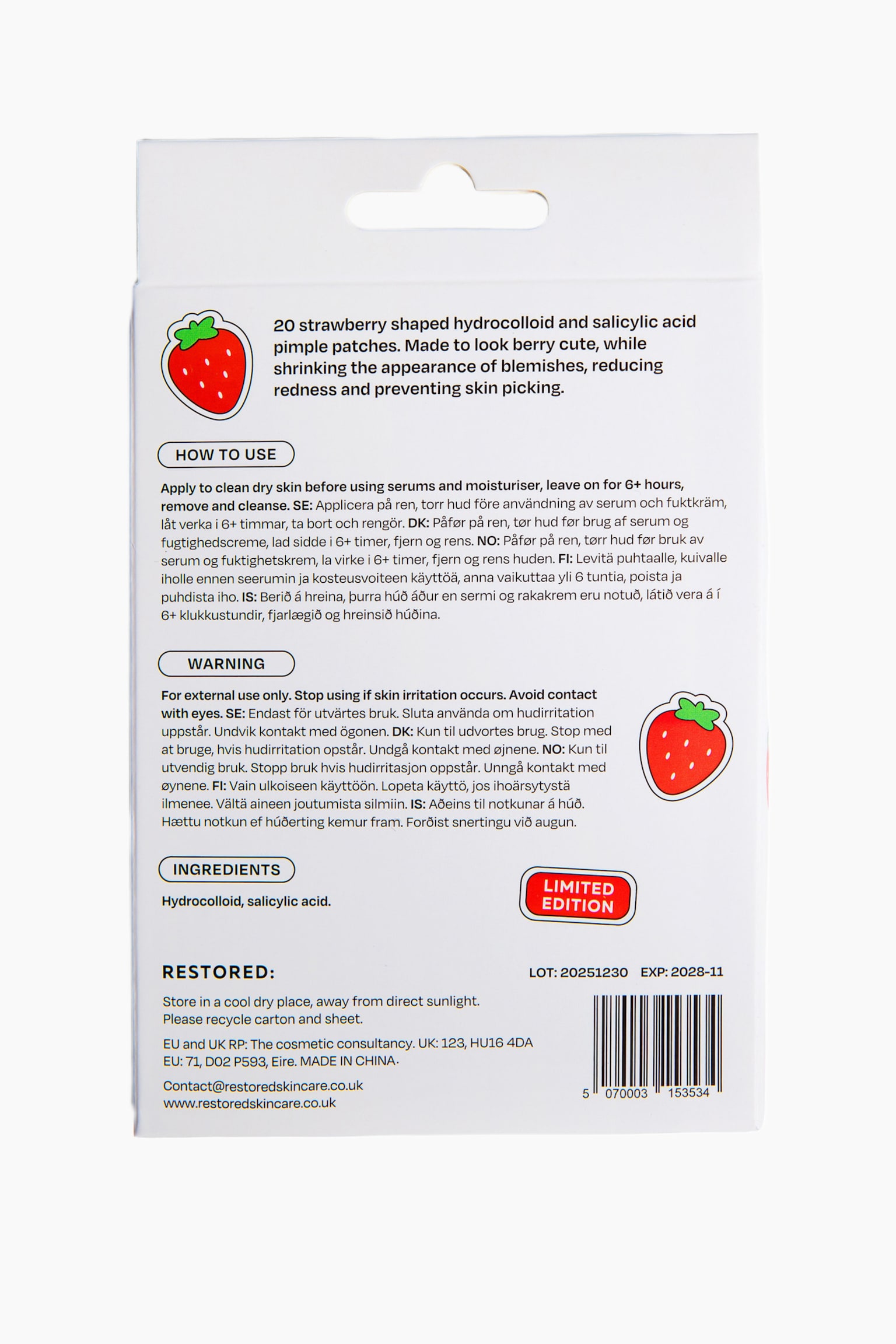 The Strawberry Patch - Jordbærplaster Mot Kviser - 7