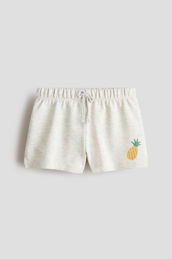 Детские брюки H&M Embroidered Sweatshorts