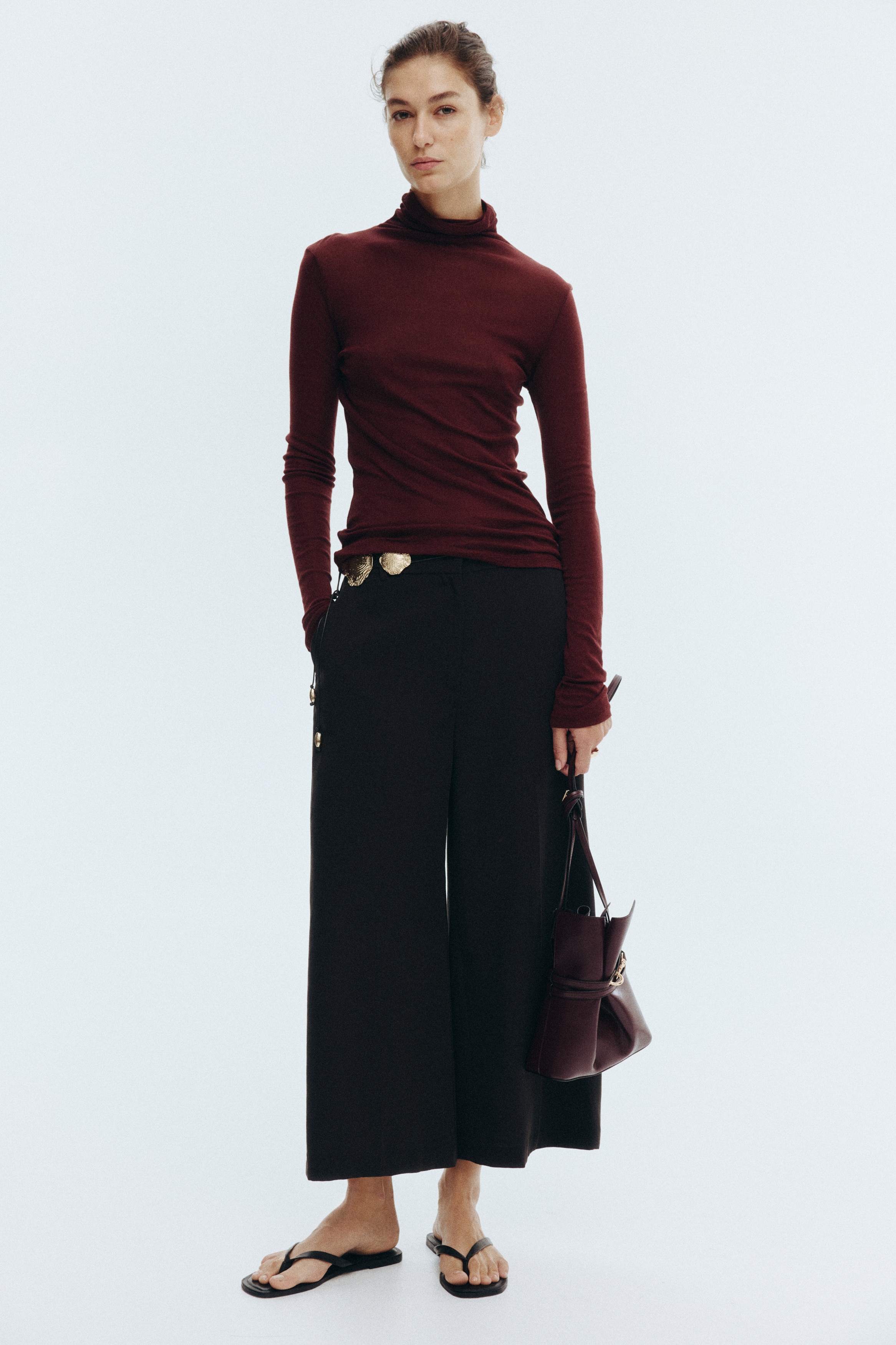 Wide-Leg Ankle-Length Pants from H&M - $29.99