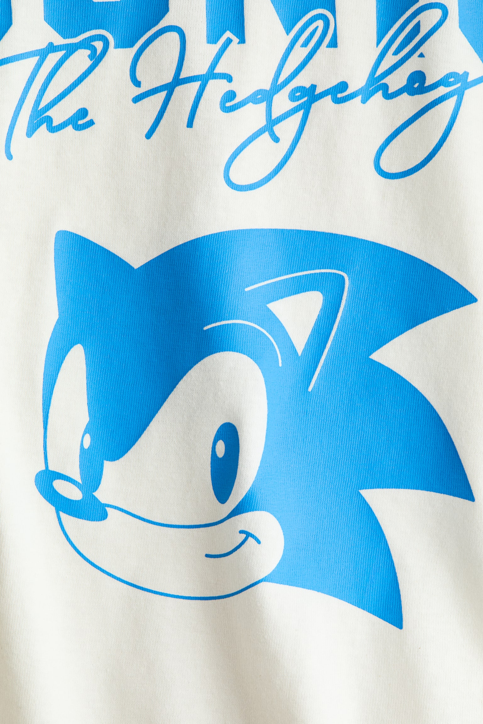 Printed Cotton T-Shirt - White/Sonic the Hedgehog/Yellow/Pokémon/Red/Marvel Comics - 2