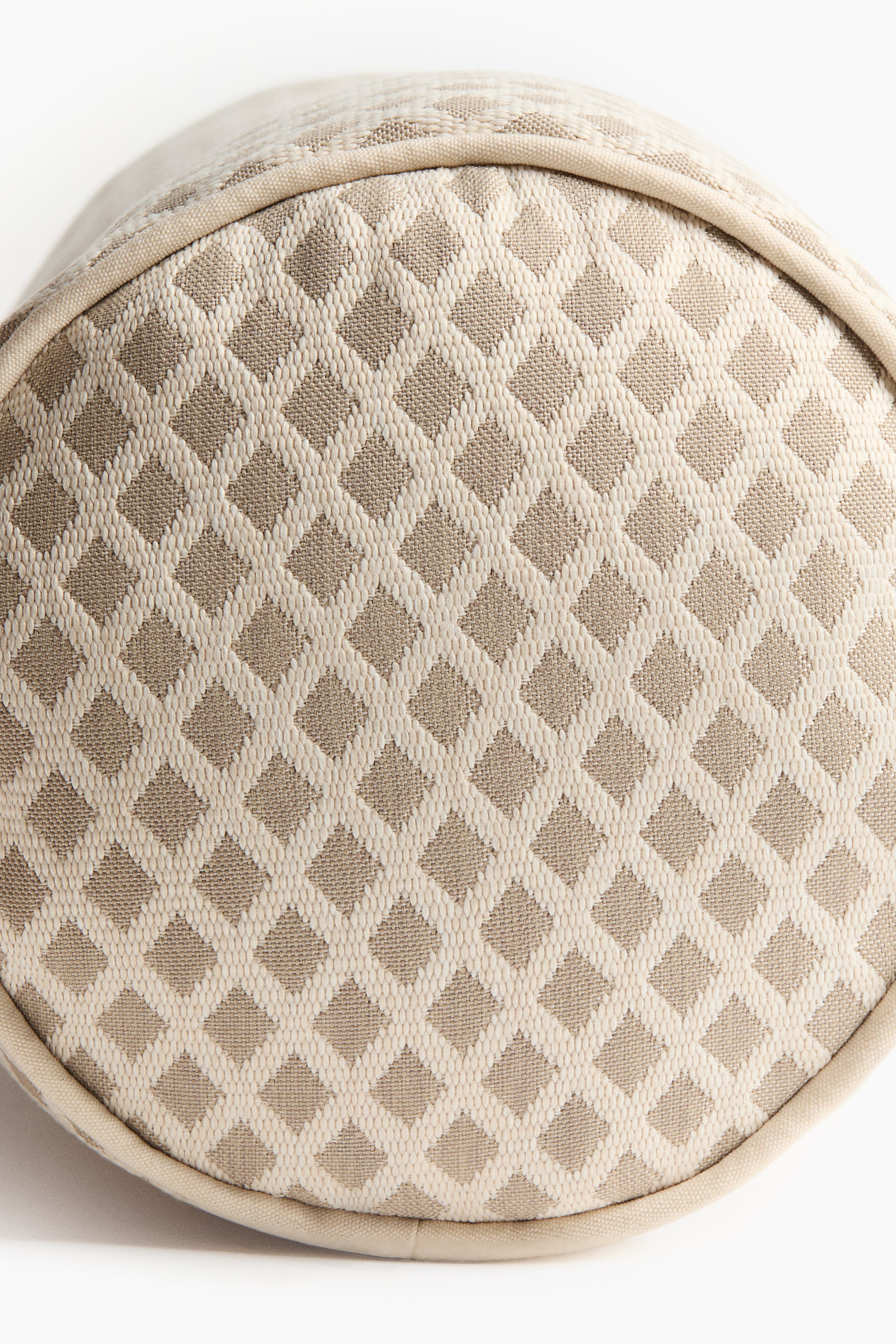 Jacquard-Weave Outdoor Bolster