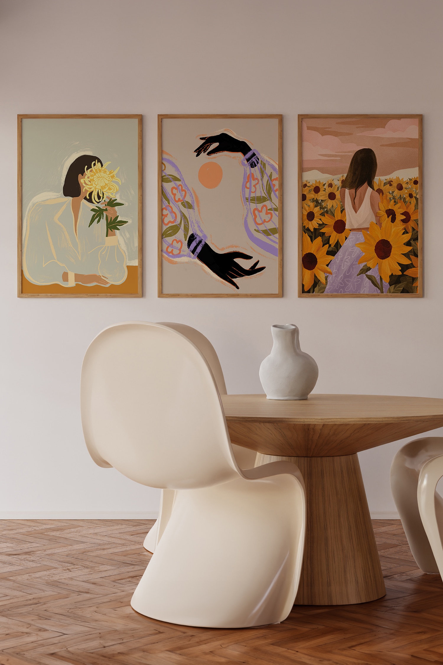 Perfect Trio No. 004 - Flerfarvet