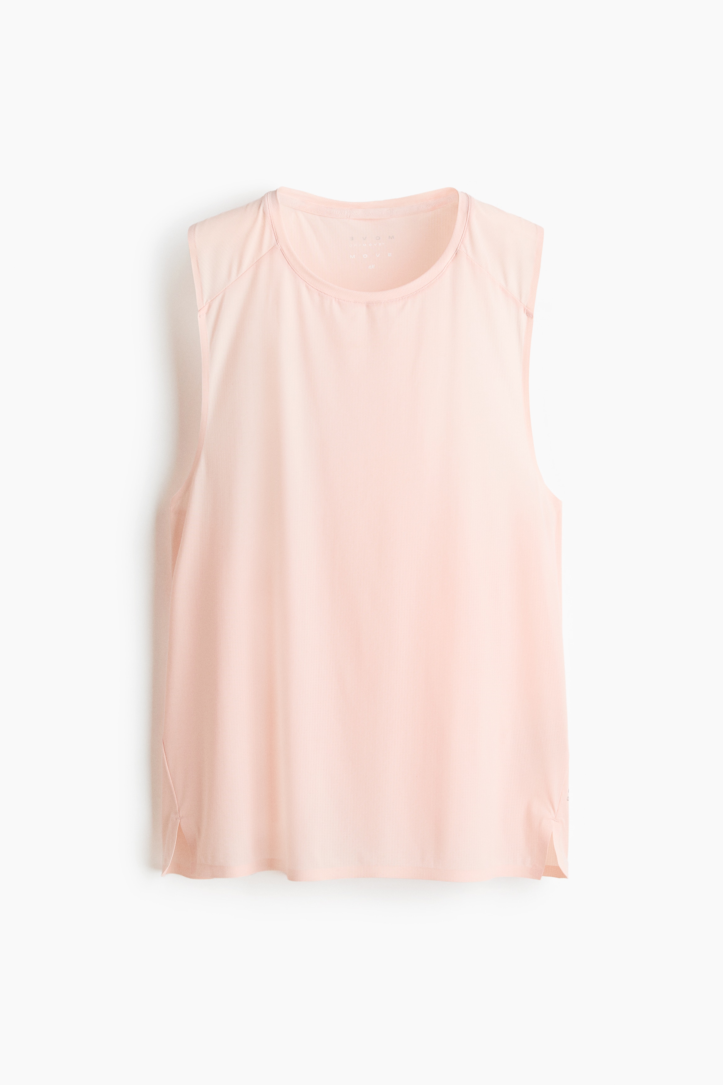 Débardeur de sport DryMove™ - Blush/Jaune beurre/Noir