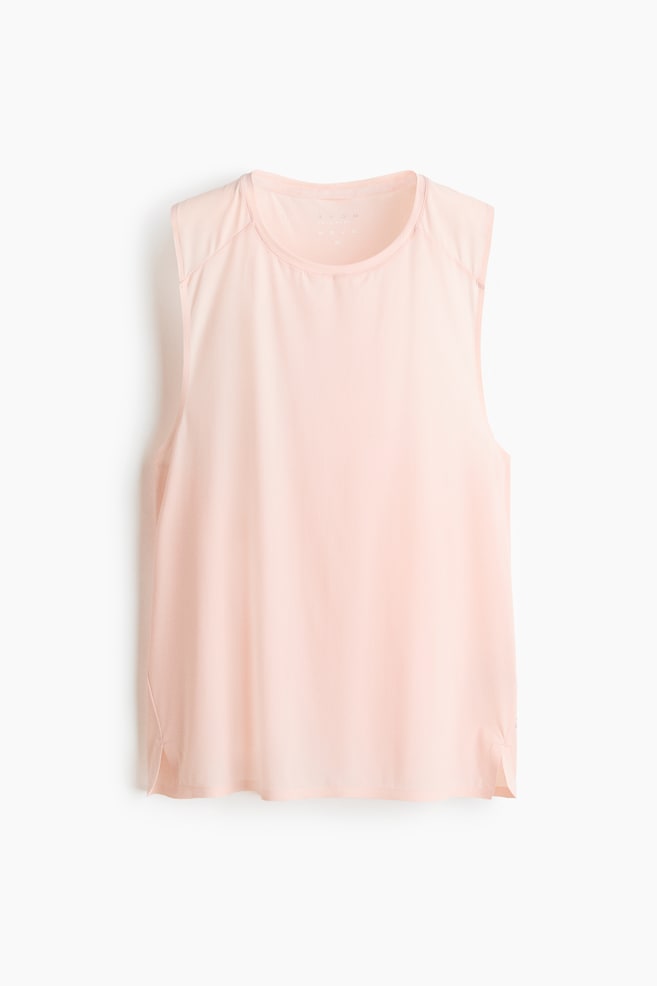 Sports Tank Top with DryMove™ - Blush/Black - 1