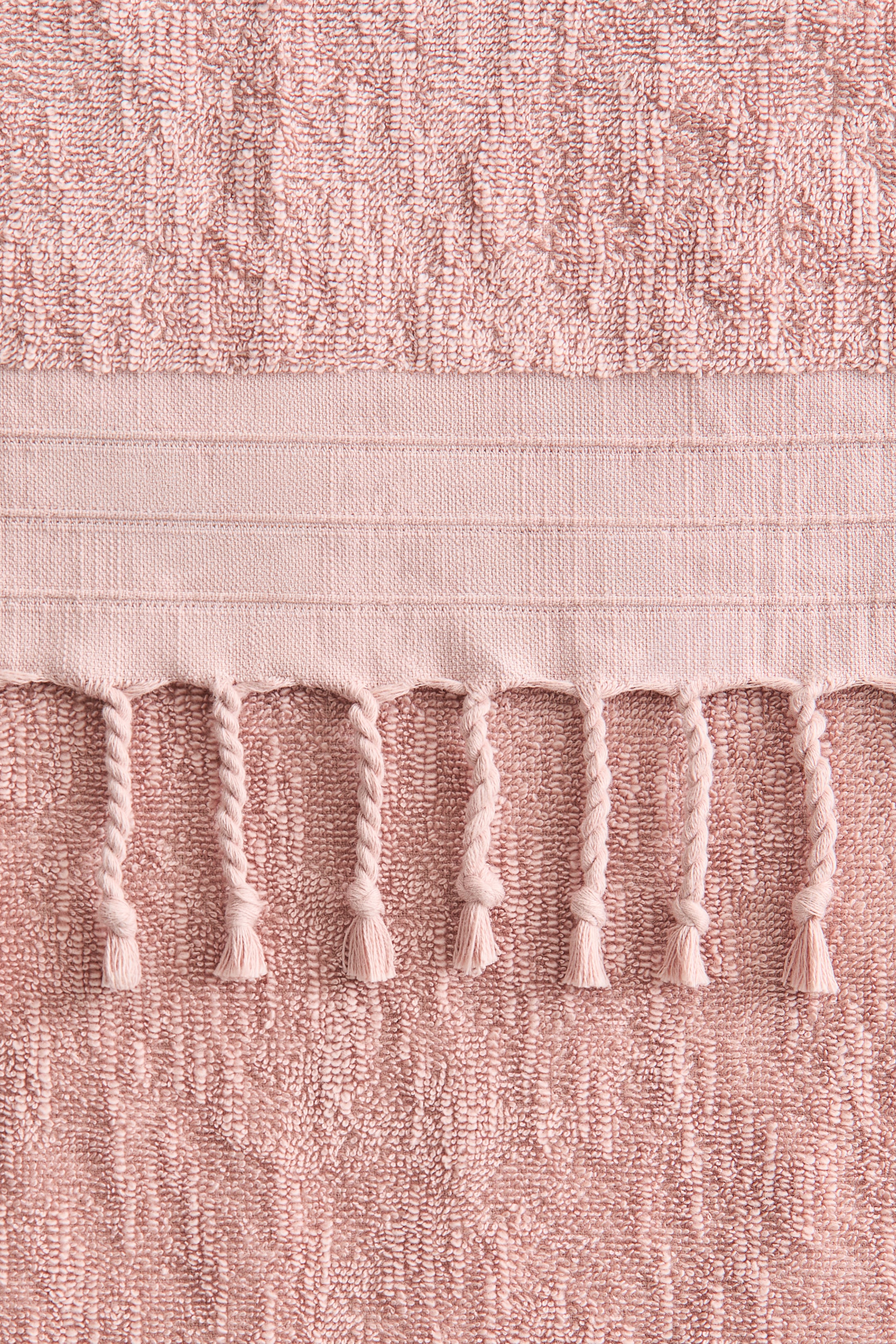 Fringed Cotton Hand Towel