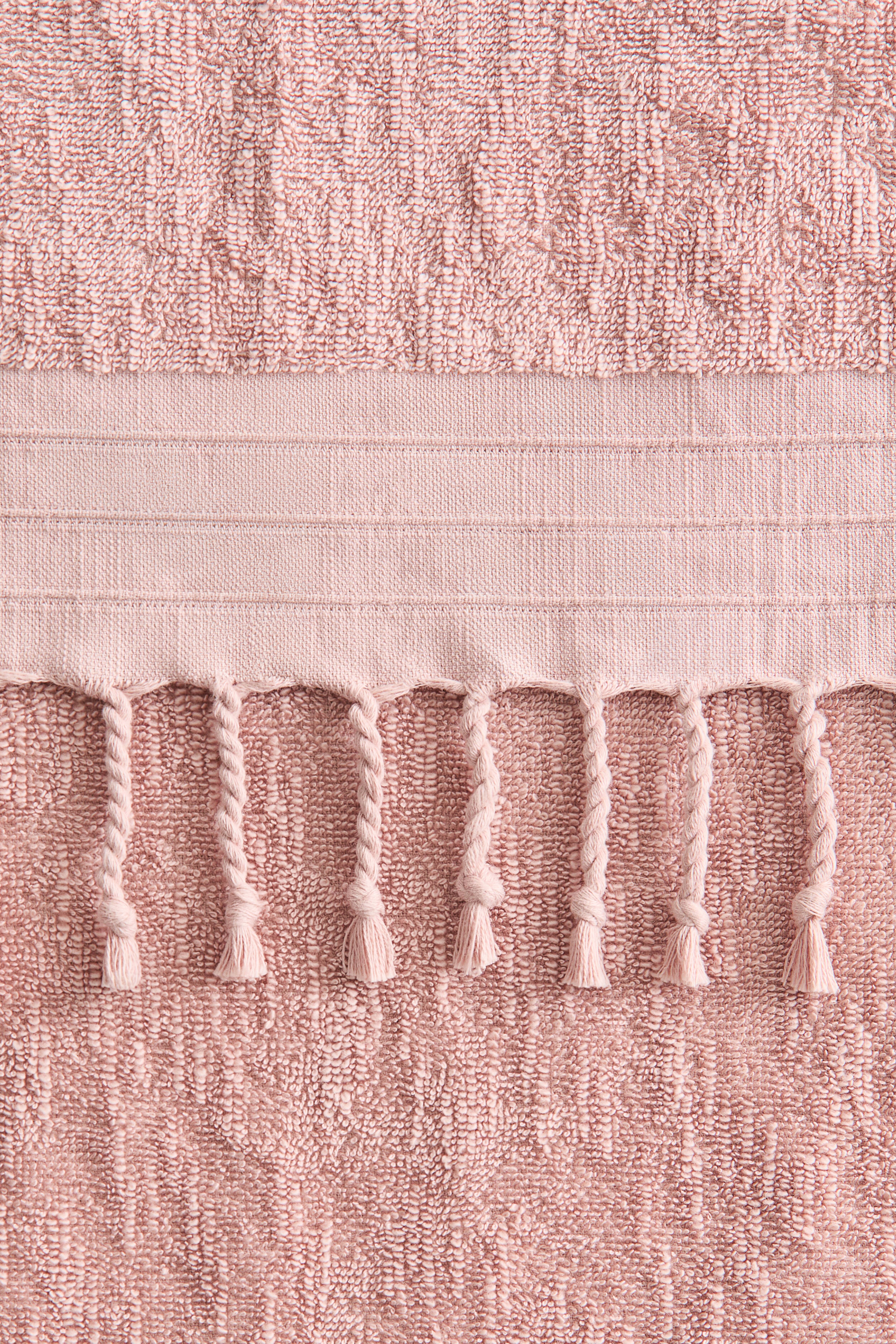 Fringed Cotton Hand Towel