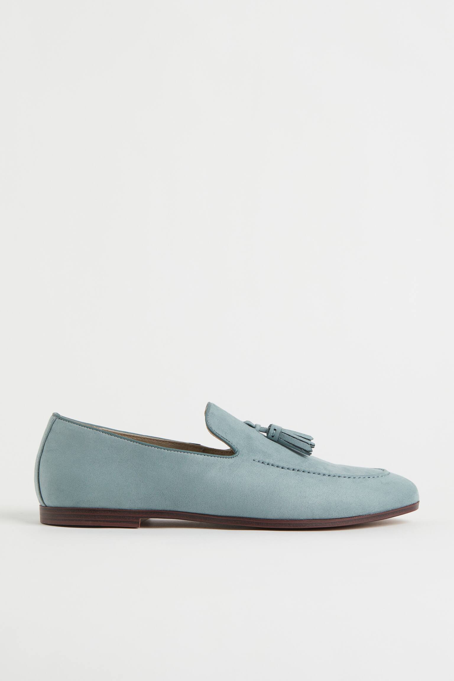 Tassel Loafers - Turquoise - 4