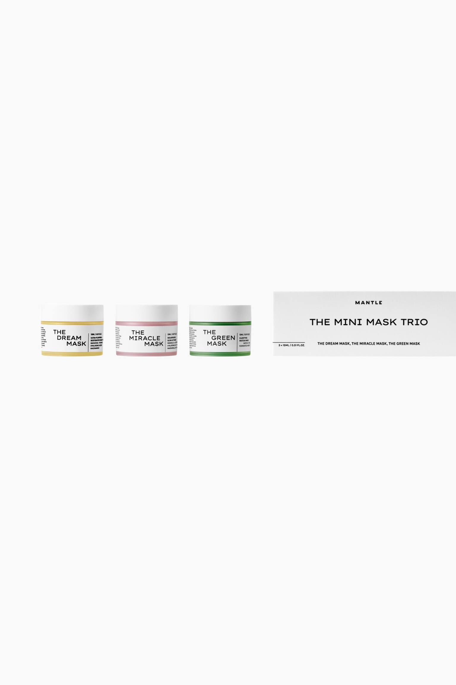 The Mini Mask Trio - Dream| Green| Miracle Mask - 2