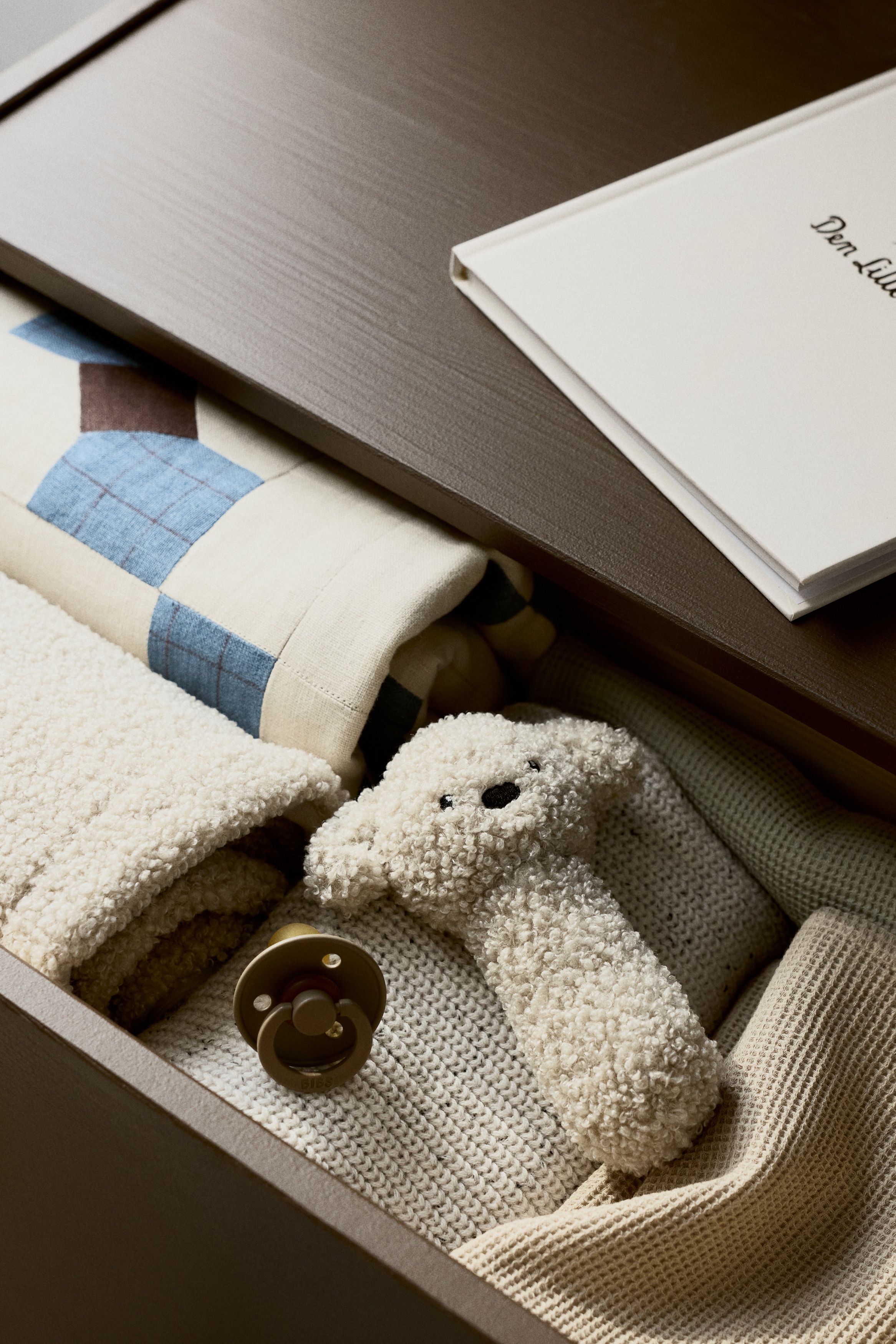 Coffret-cadeau pour bébé - Beige clair