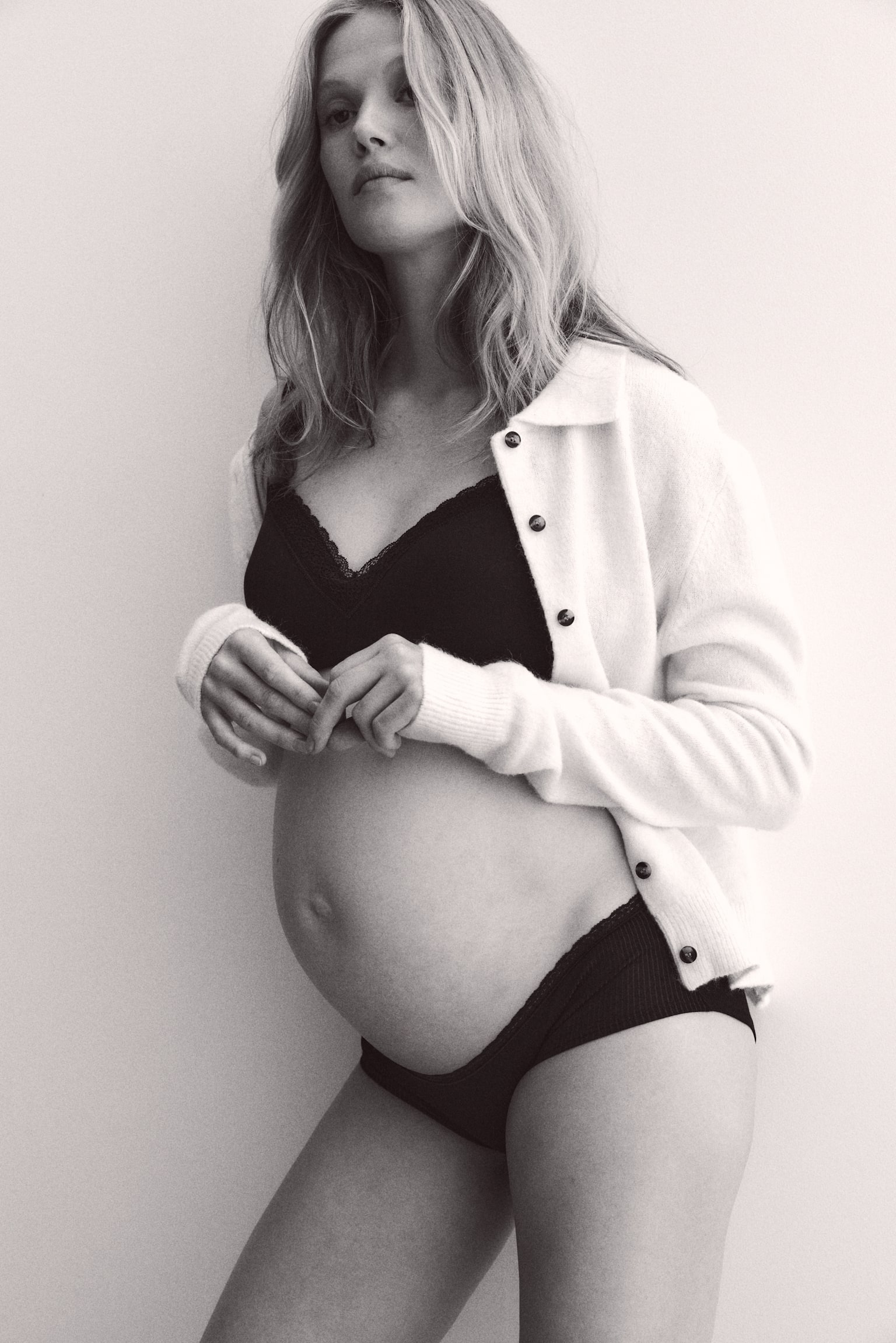 MAMA 5 perechi de chiloți Hipster - Negru/Bej-deschis/alb/negru - 6