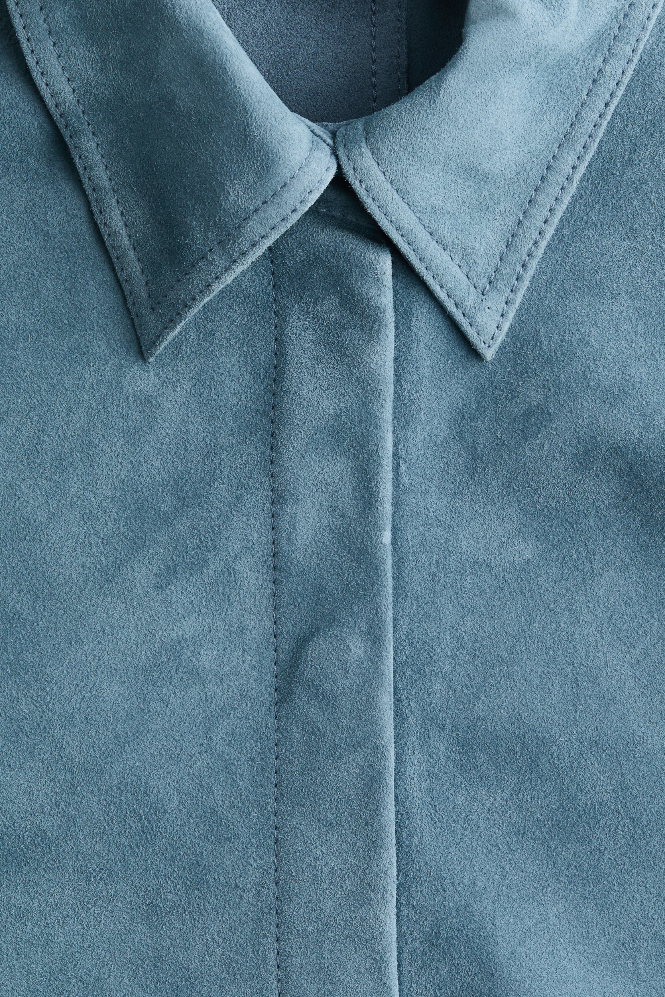 Suede shirt