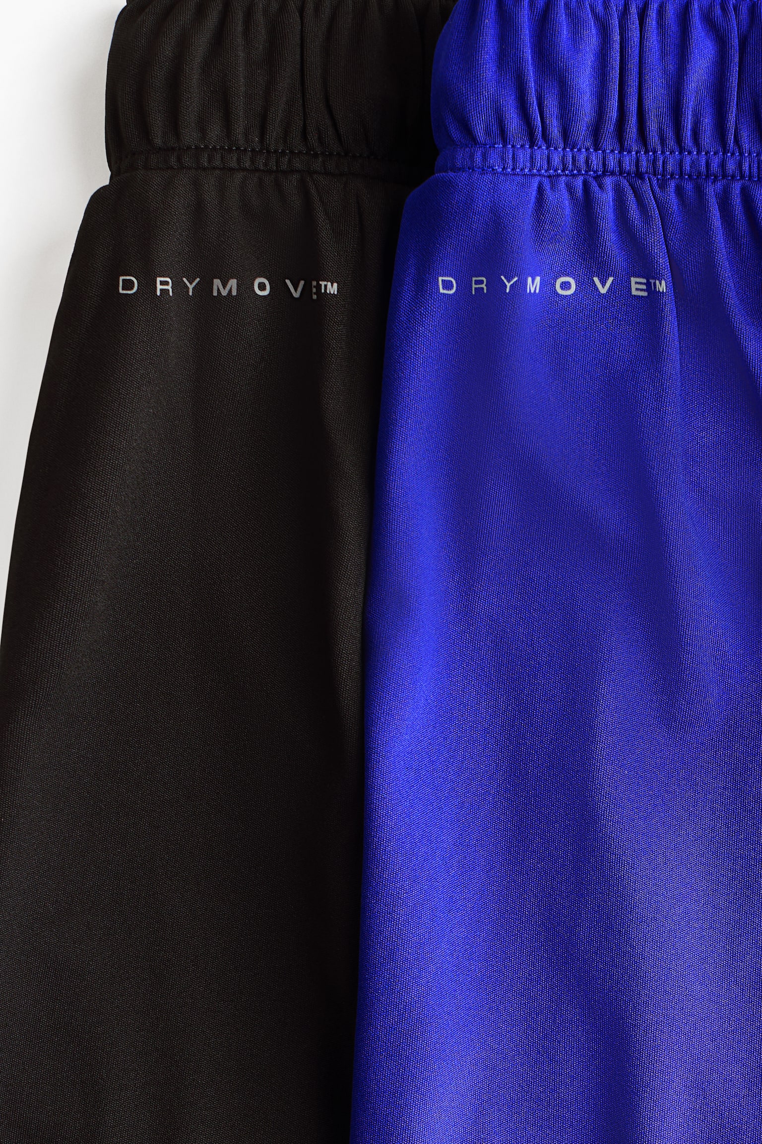 2-Pack Soccer Shorts with DryMove™ - Bright blue/color block/Navy blue/color block/Red/black - 2
