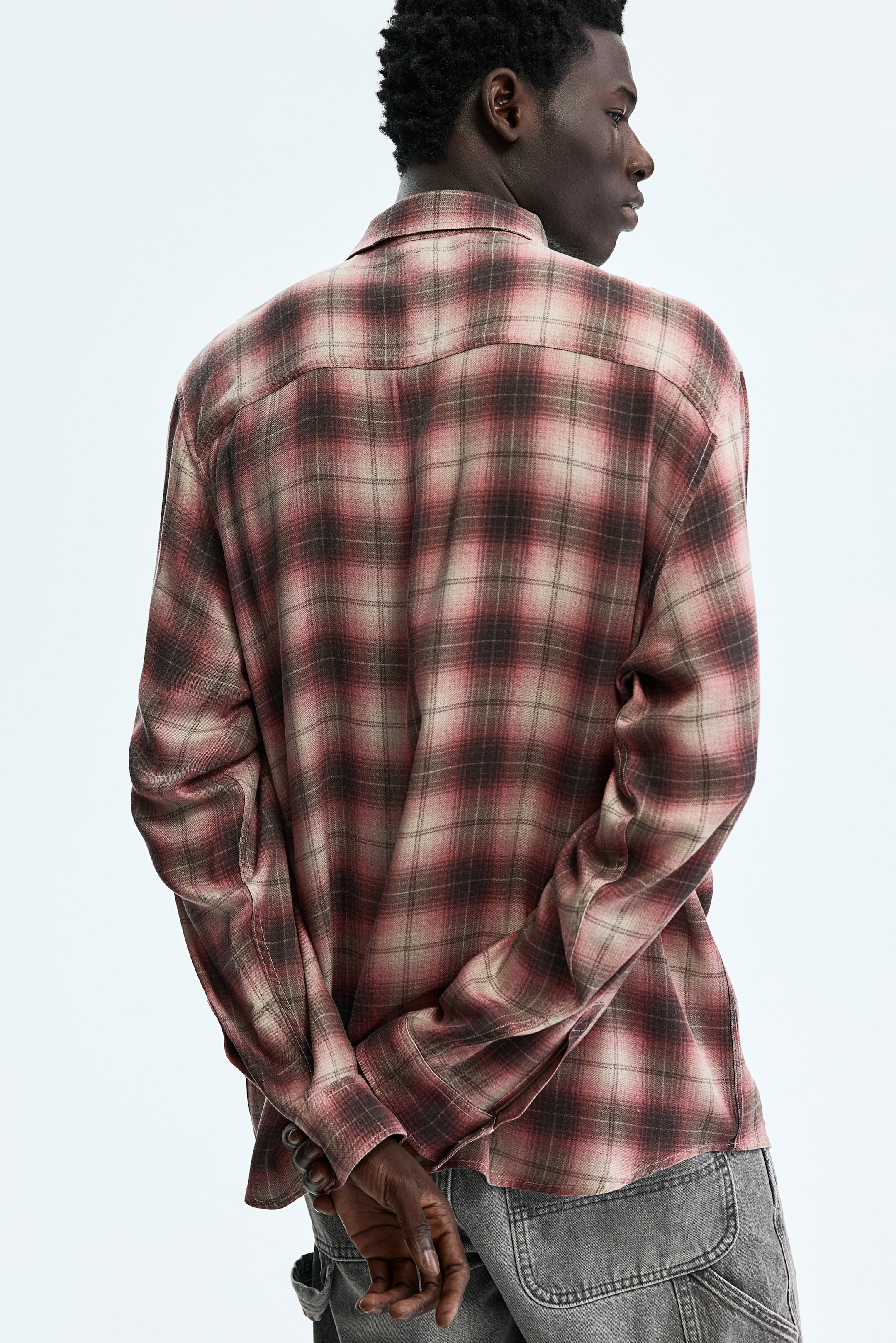 Мужские рубашки H&M Relaxed-Fit Shirt — фото 3