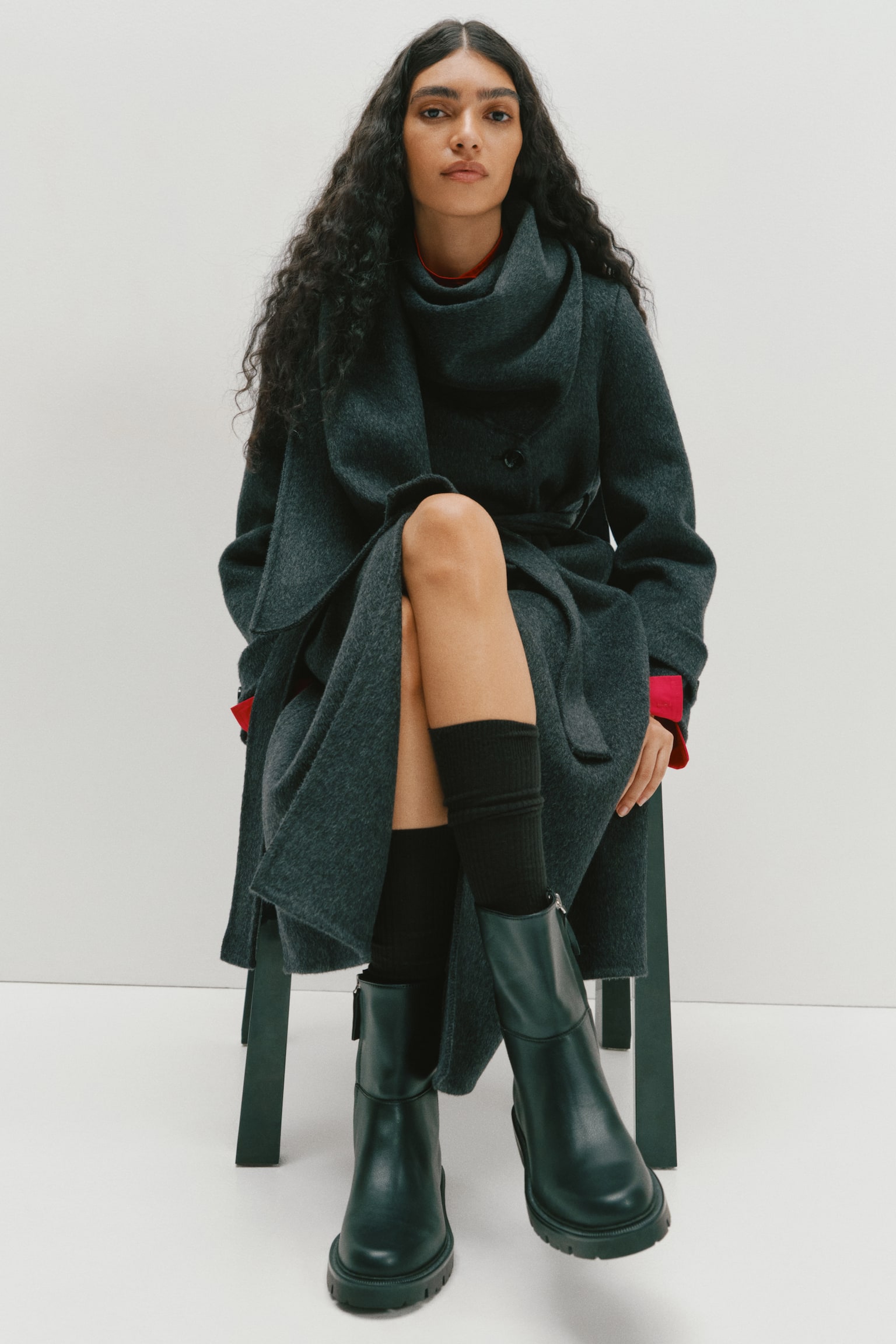 Женские ботинки H&M Ankle, цвет: Чёрный — фото 3