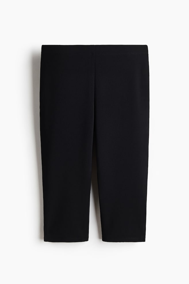 Ponte Capri Pants - Black - 1