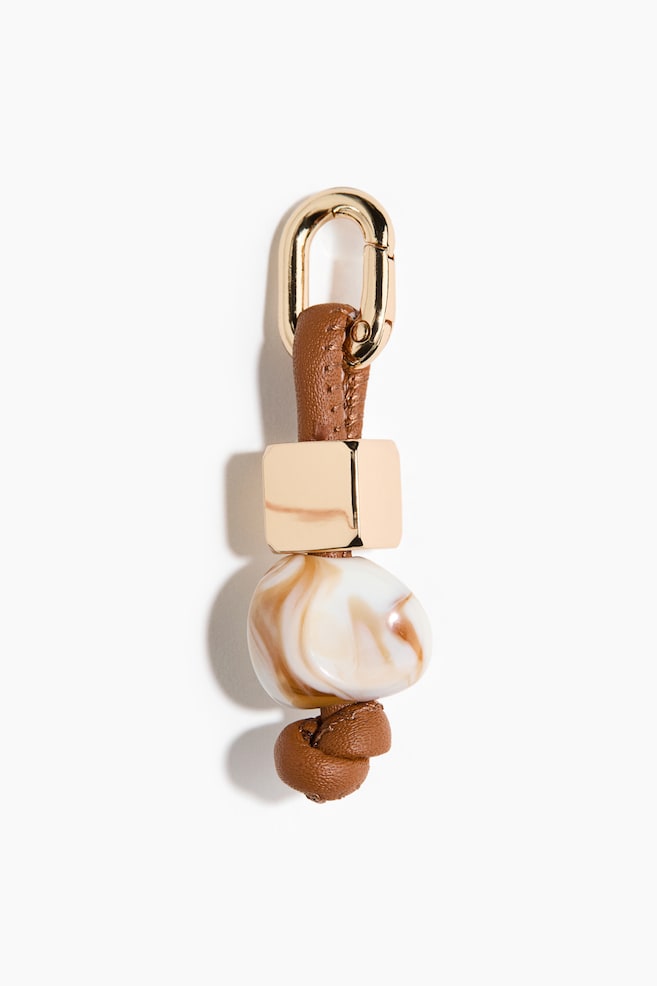 Shoe charm - Gold-coloured/Brown - 1